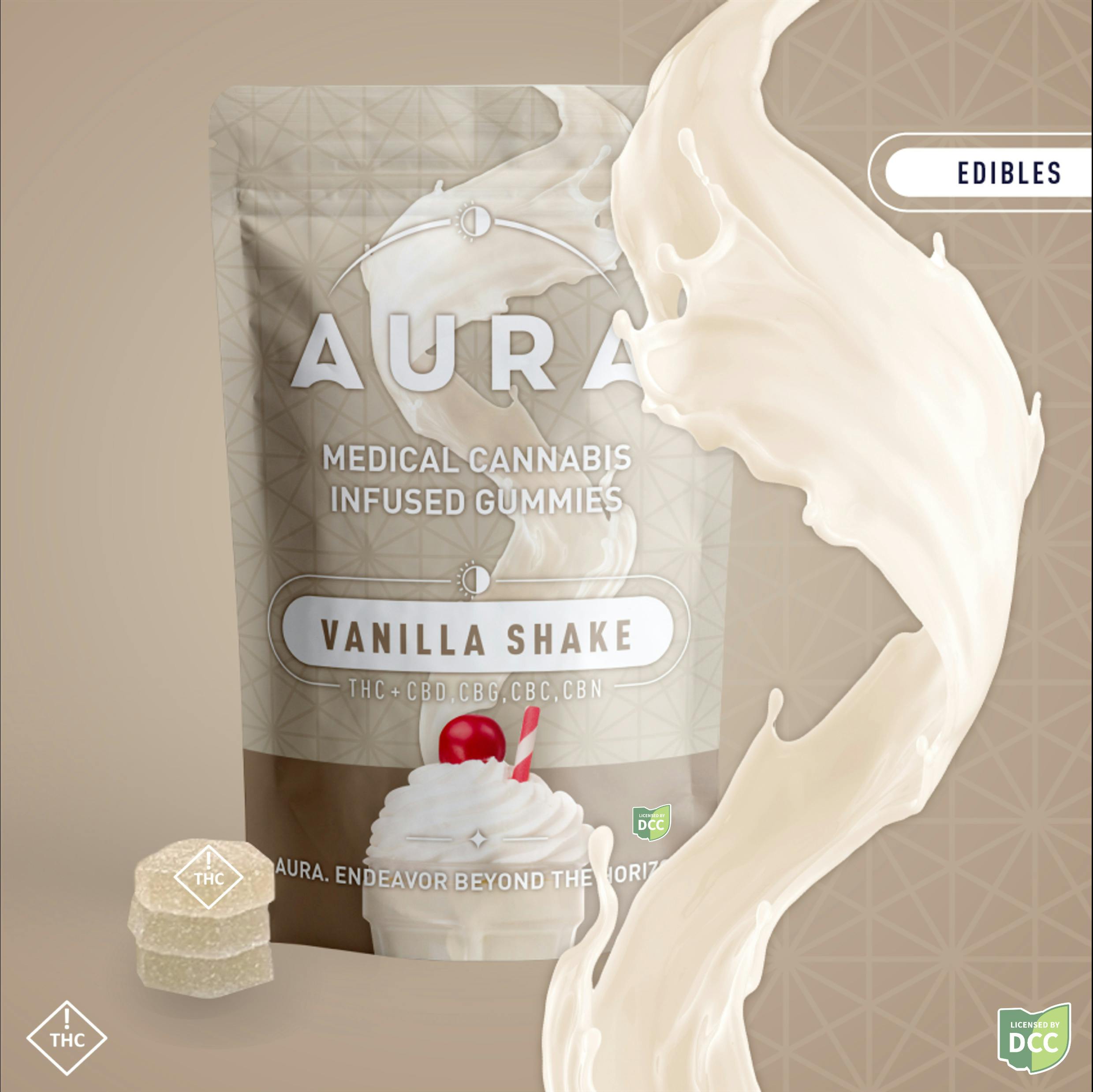 Vanilla Shake Entourage Gummies | 9 pk | 110 MG