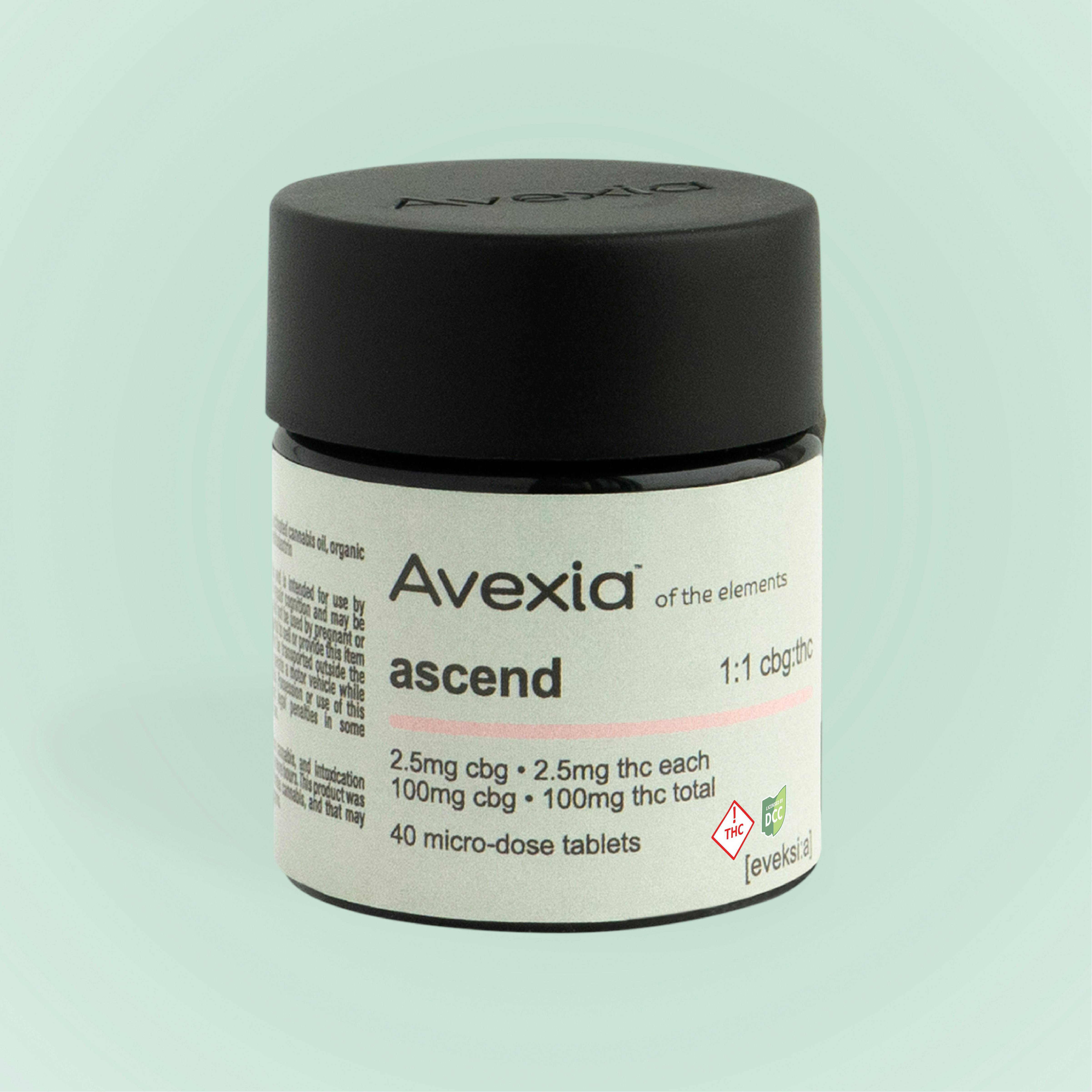 Ascend 1:1 CBG:THC Tablets | 110mg | 44pk |
