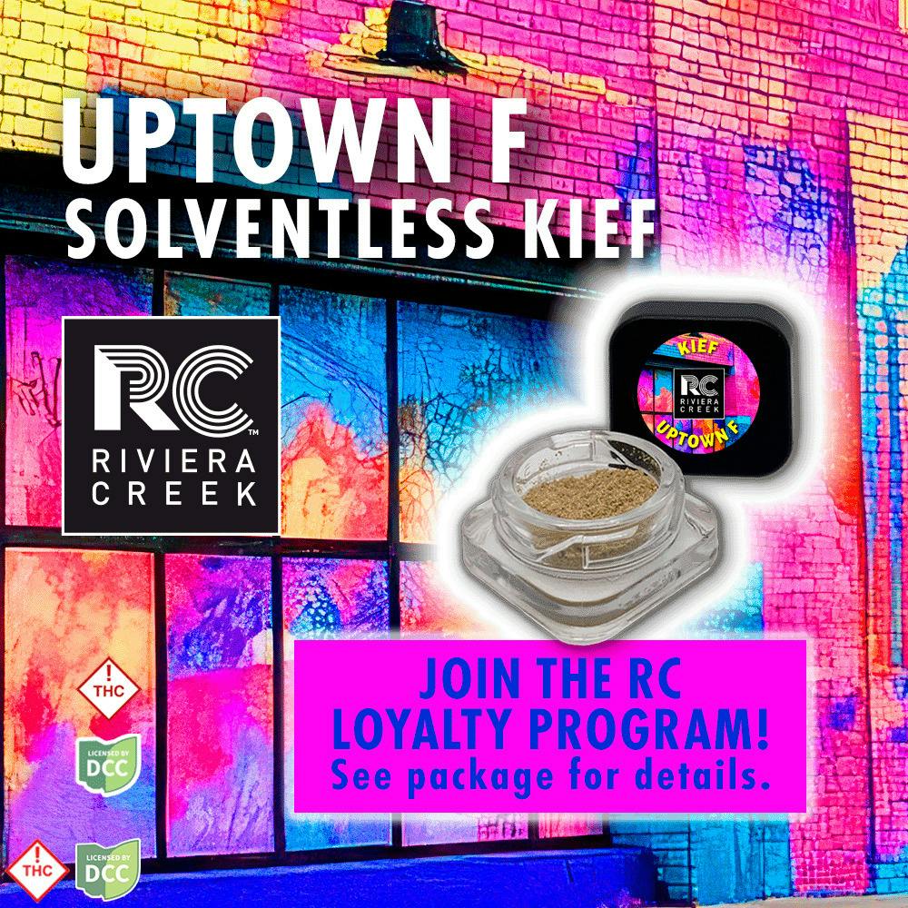 Uptown F Kief | 1g | Indica at Culture Cannabis Club