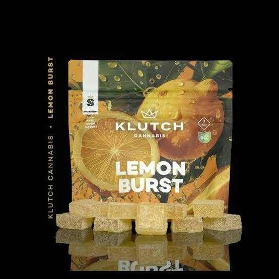 Lemon Burst Live Hash Rosin Gummies | 50MG | 10pk | Hybrid