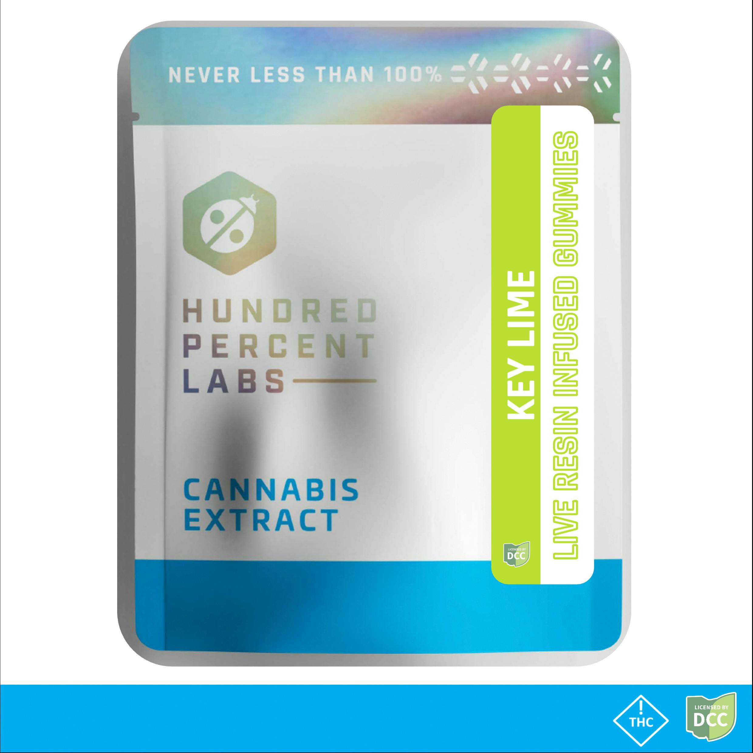 Key Lime Live Resin Gummies | 64mg | 6pk | Hybrid at Culture of Akron