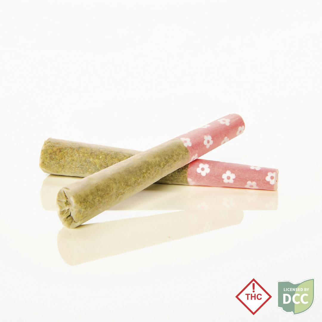 Double Date Pre Roll - 2 Pack | 1g | Hybrid at Culture of Akron