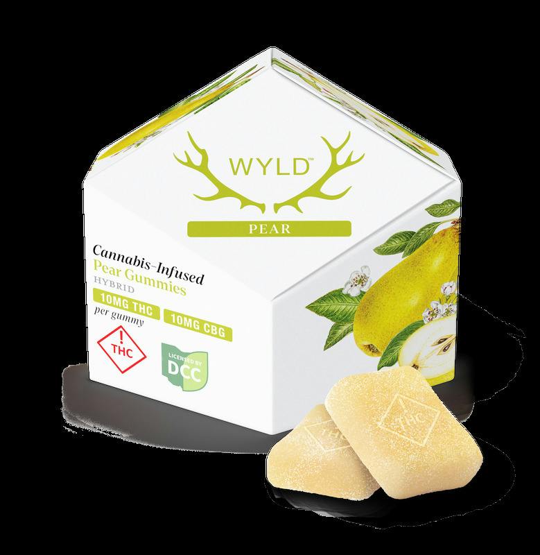 Pear1:1 CBG Gummy | 100mg | 10pk | Hybrid