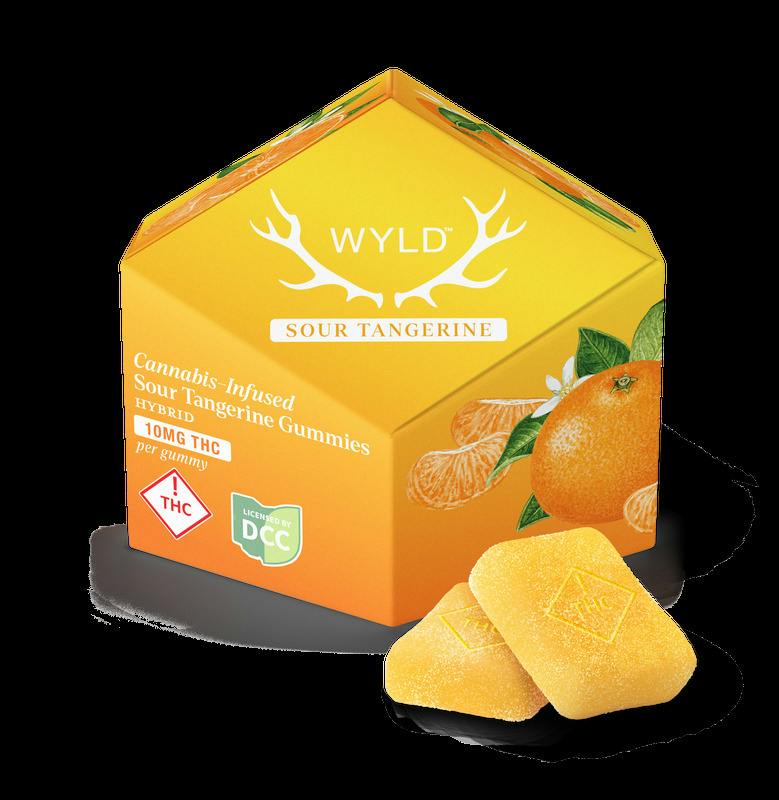 Sour Tangerine Gummy | 100mg | 10pk | Hybrid at Culture of Akron