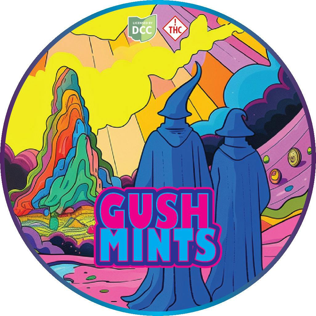 Gush Mintz Gummies | 110mg | Hybrid at Culture of Akron