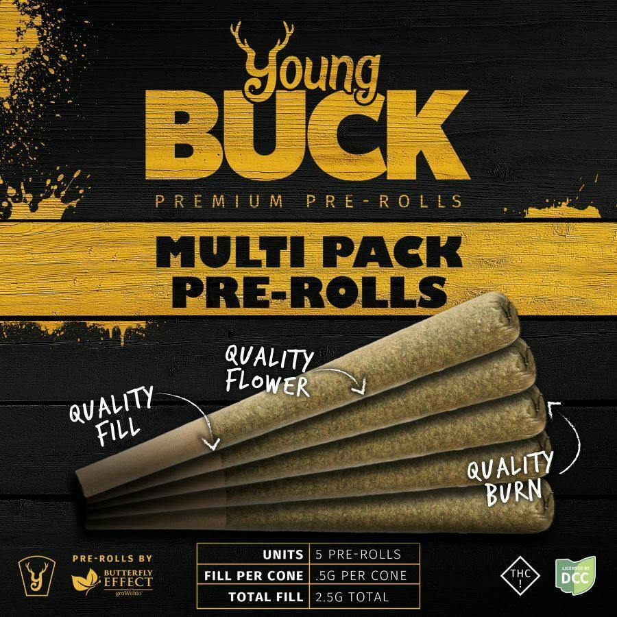 91 Royale Multi Pack Pre Rolls | 2.5g | Sativa