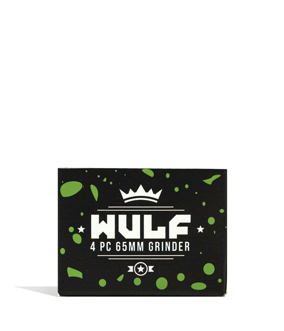 Grinder - Matte Finish 4 Part 63 mm Black Green Splatter