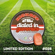 Dialed In - 100MG Rosin Gummies 10PK - Kick Off 1st Half Passion Fruit [ H ]