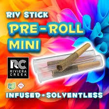 Riviera Creek - 1G Infused Riv Stick Mini PreRoll 3 PK - Brier Hill [ H ]