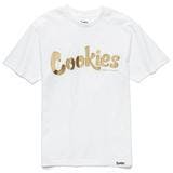 Cookies - Tee - Thin Mint Logo - White/Gold