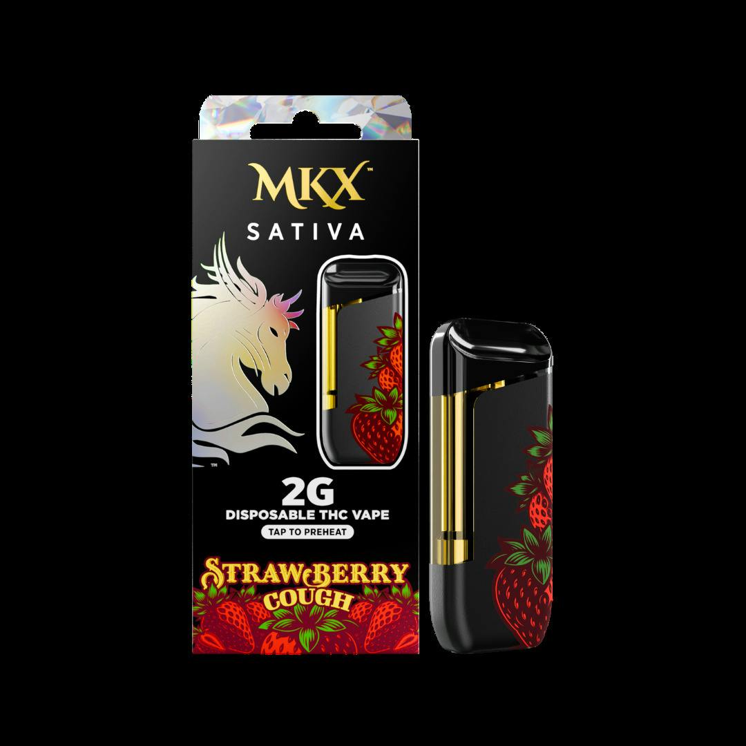 MKX | STRAWBERRY COUGH | SATIVA | DISPOSABLE VAPE | 2G | REC