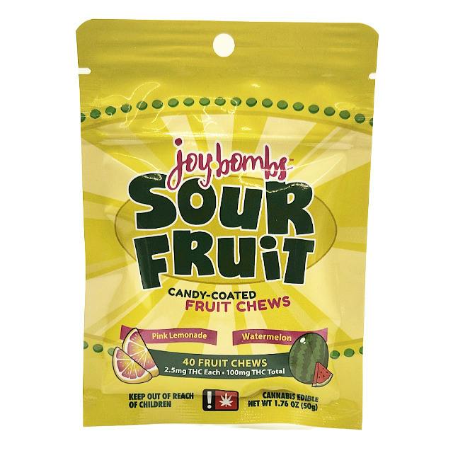 Joybombs: Sour Fruit Fruit Chew
