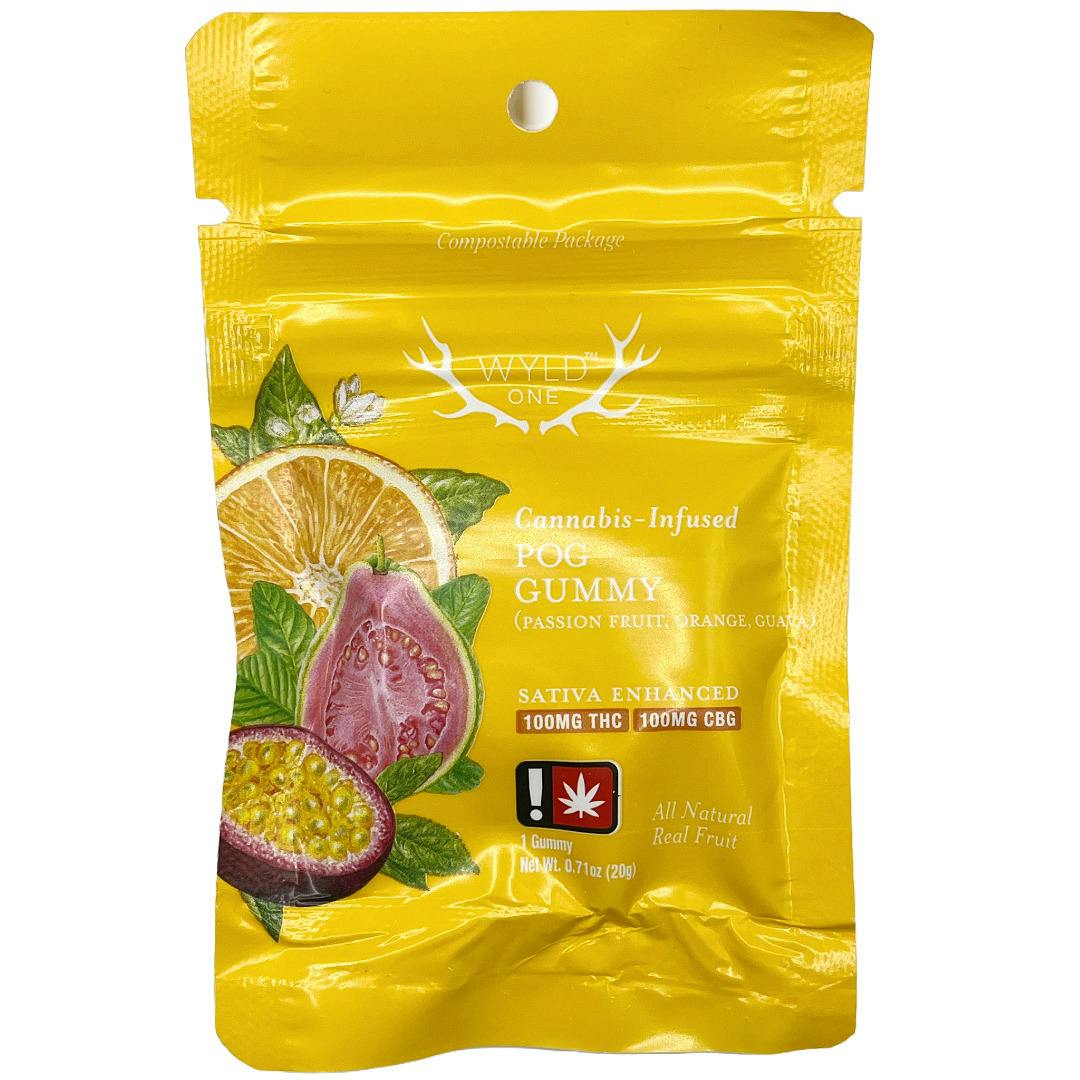 WyldOne- POG Gummy THC:CBG (S)