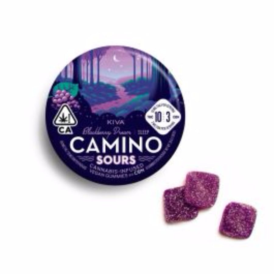 KIVA CAMINO GUMMIES: Sours Blackberry Dream /