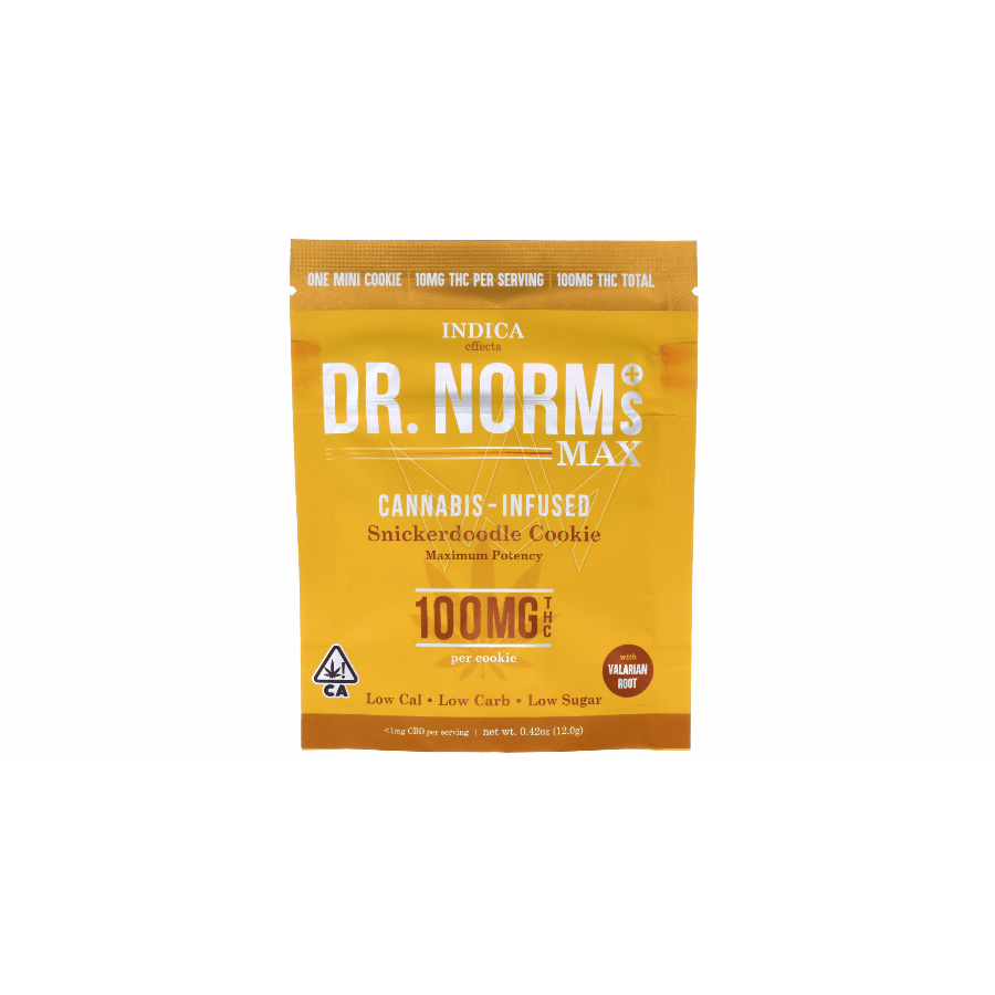 Dr. Norm's MAX Cookie Sativa Vegan Peanut Butter Chocolate Chip 100mg
