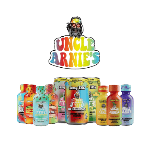 Lemon Mint | Uncle Arnie's | 125mg 2 oz | THC/CBG Drink