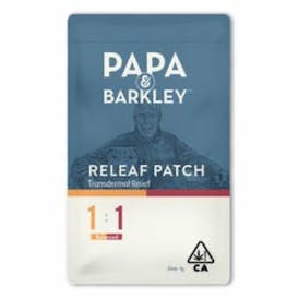 Papa & Barkley Releaf Patch 1CBD:1THC