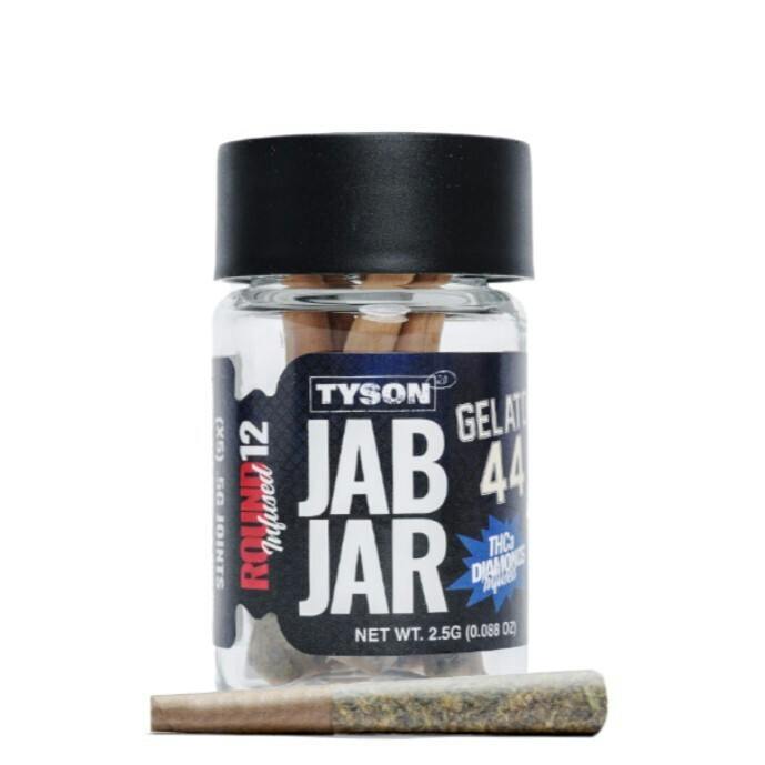 Tyson 2.0 | Jab Jar | Gelato 44 | Infused Minis | 0.5g eah | 5pk