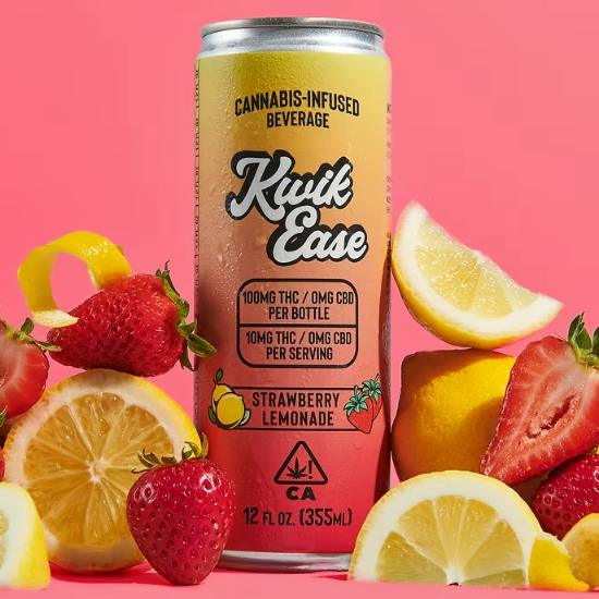 Manzanita Naturals - Kwik Ease Strawberry Lemonade - 100mg - 355 g