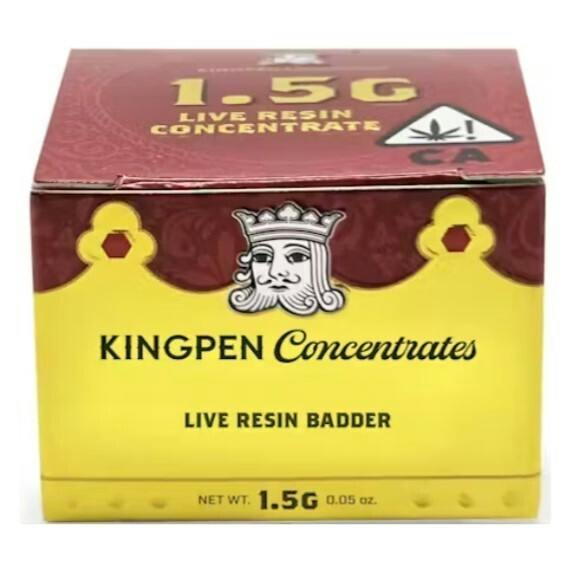 Kingroll - Live Resin Badder - Gsc - 1.5 g