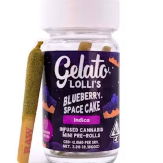 Gelato - Blueberry: Space Cake Lollis
