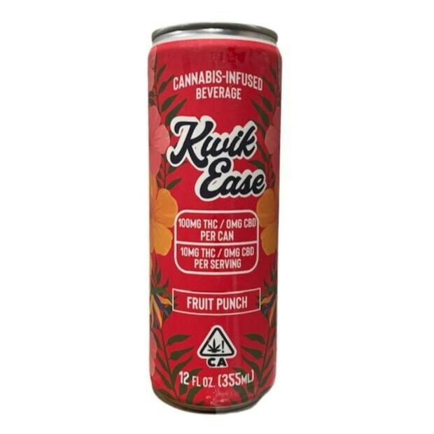 Manzanita Naturals - Kwik Ease - Fruit Punch - 100MG - 355 g