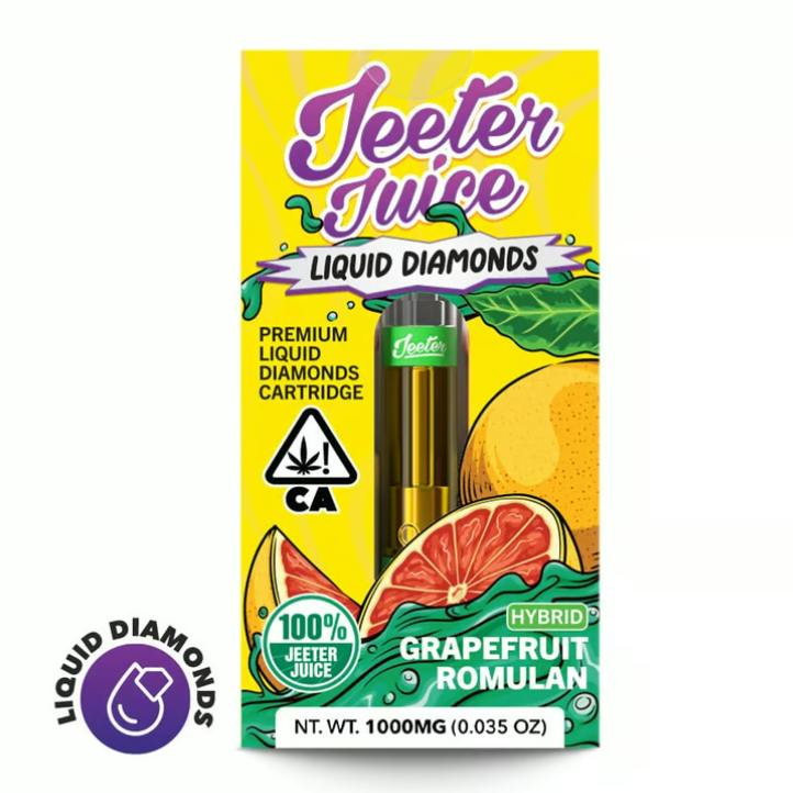 Jeeter - Grapefruit Romulan Diamonds Vape Cartridge - 1 g