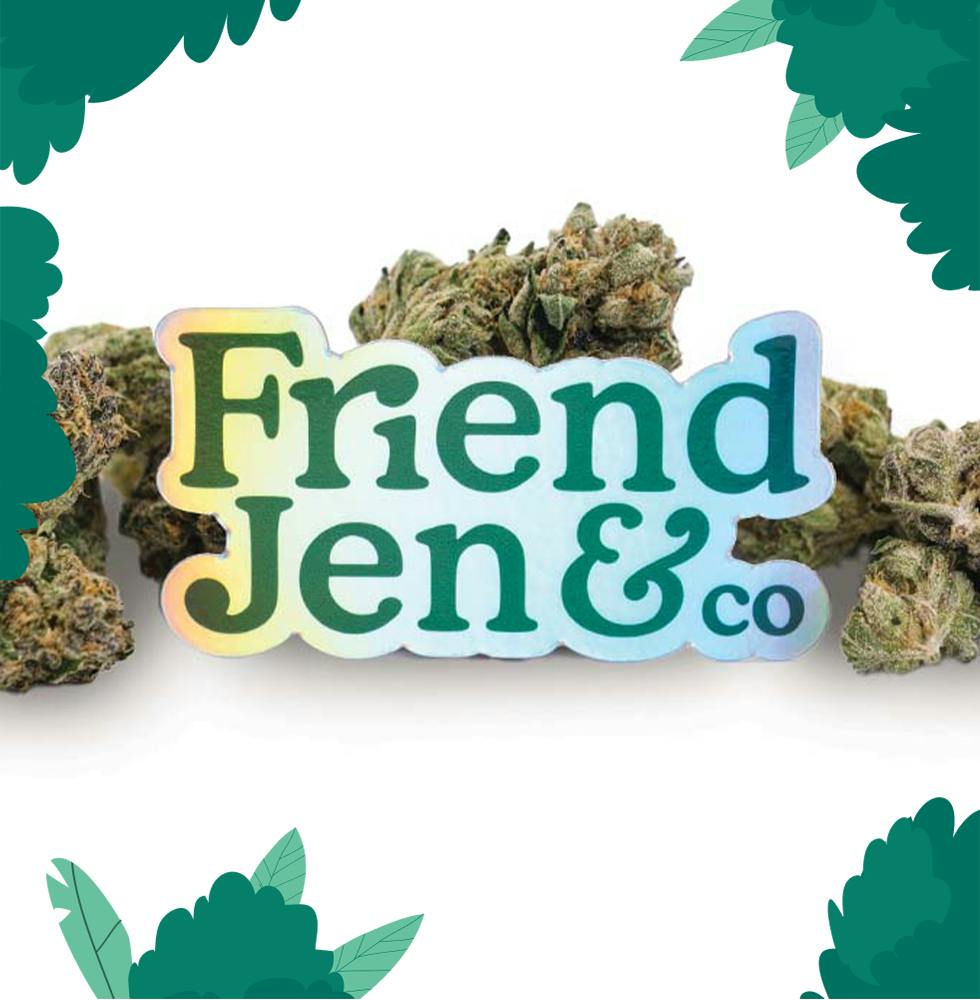 Holographic Sticker at Friend Jen And Co