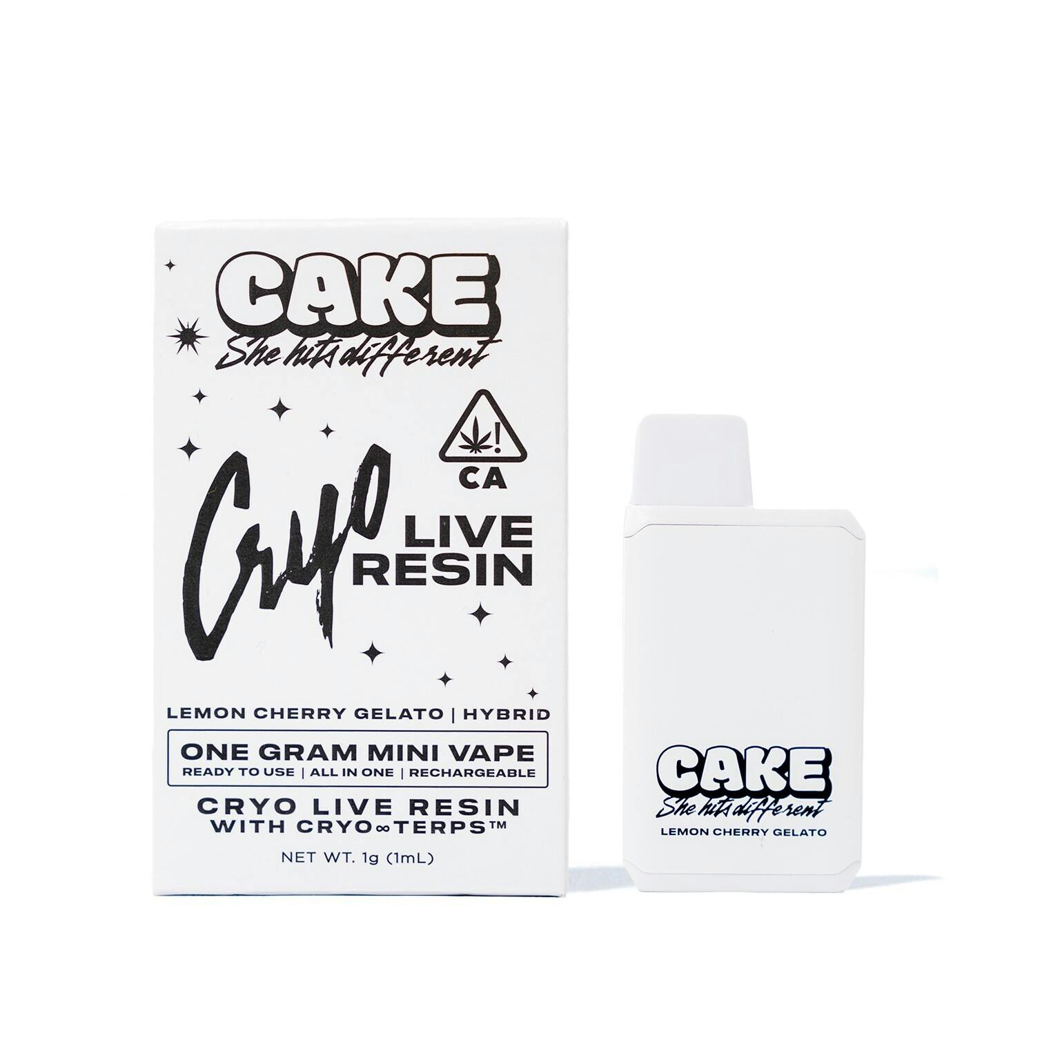 Cake — Lemon Cherry Gelato