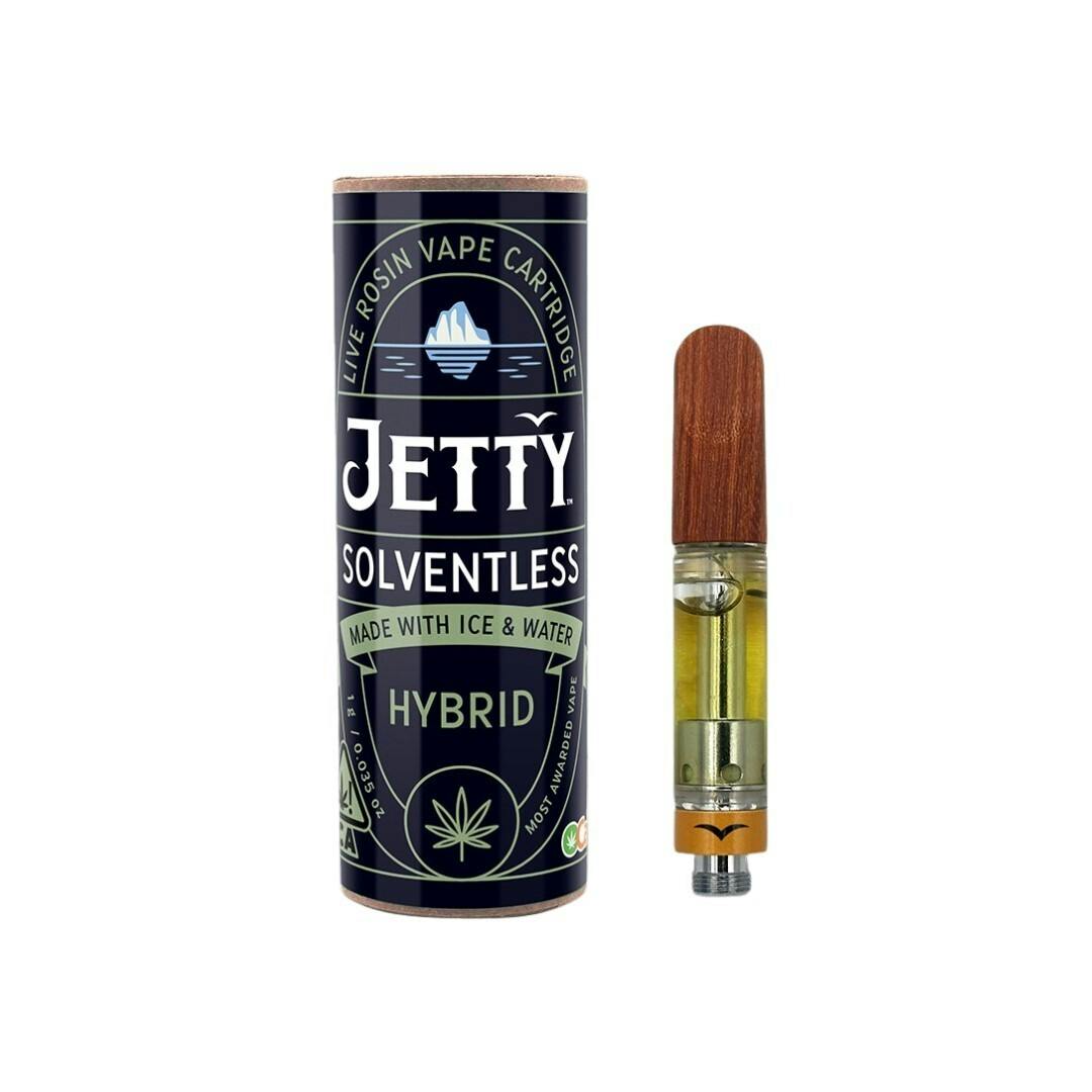 Jetty Solventless Cartridge Heavy Mintal 1g