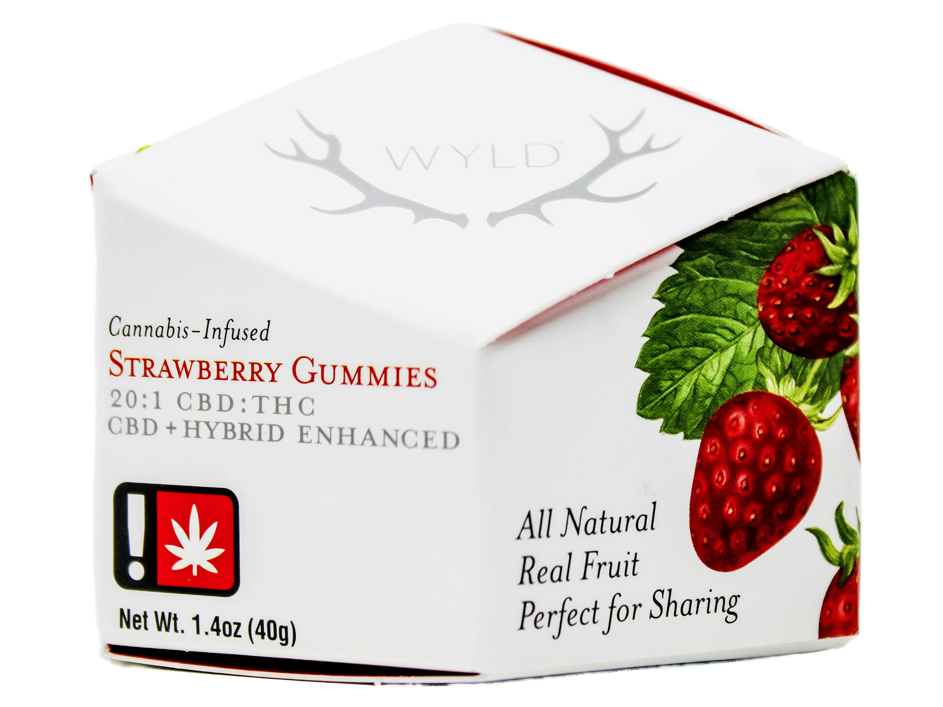 NWC Strawberry 20:1: NWC Strawberry 20:1 CBD 10pk Gummy 210mg 49867 F45|AOF