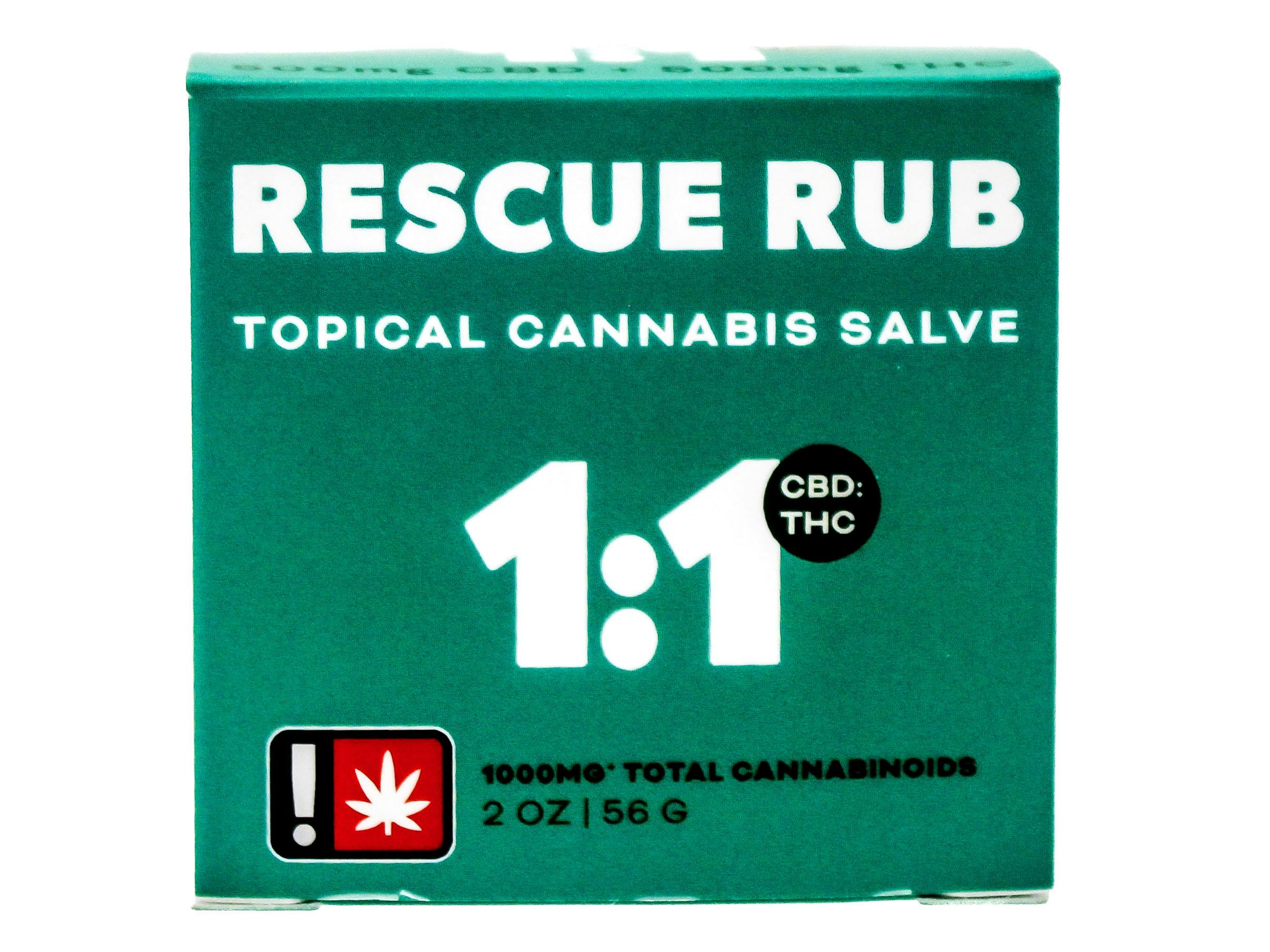 EFC Rescue Rub 1:1 Salve 1000mg 50116 G60|J37