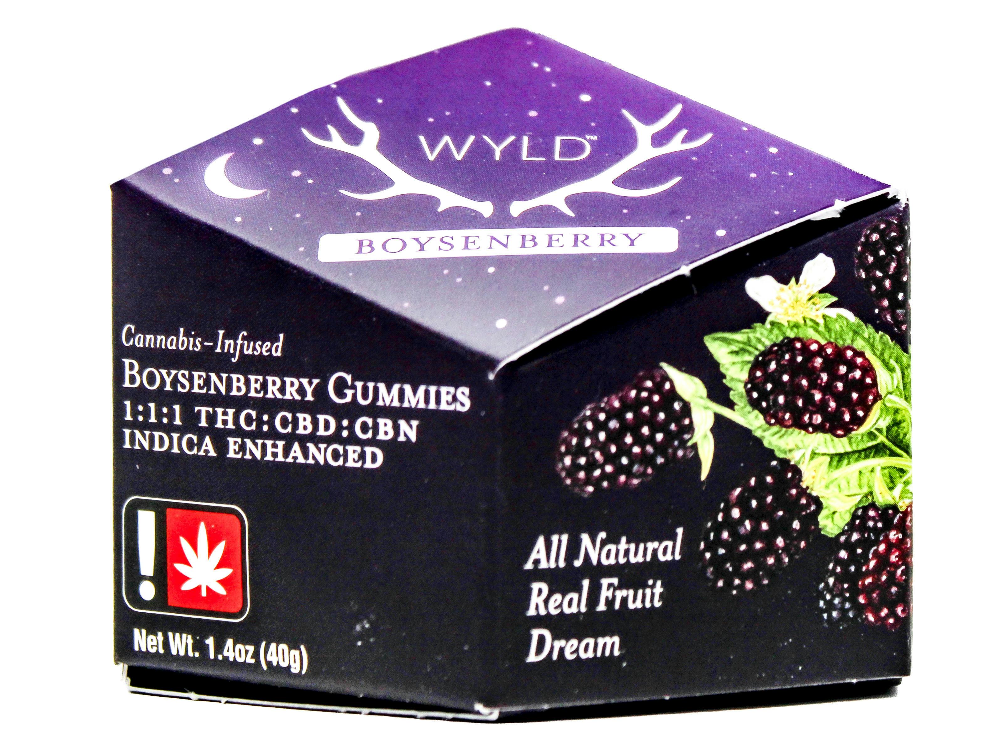 NWC Boysenberry 1:1:1: NWC Boysenberry 1:1:1 CBN Gummies Indica 10pk 300mg 38960 E63|AOF