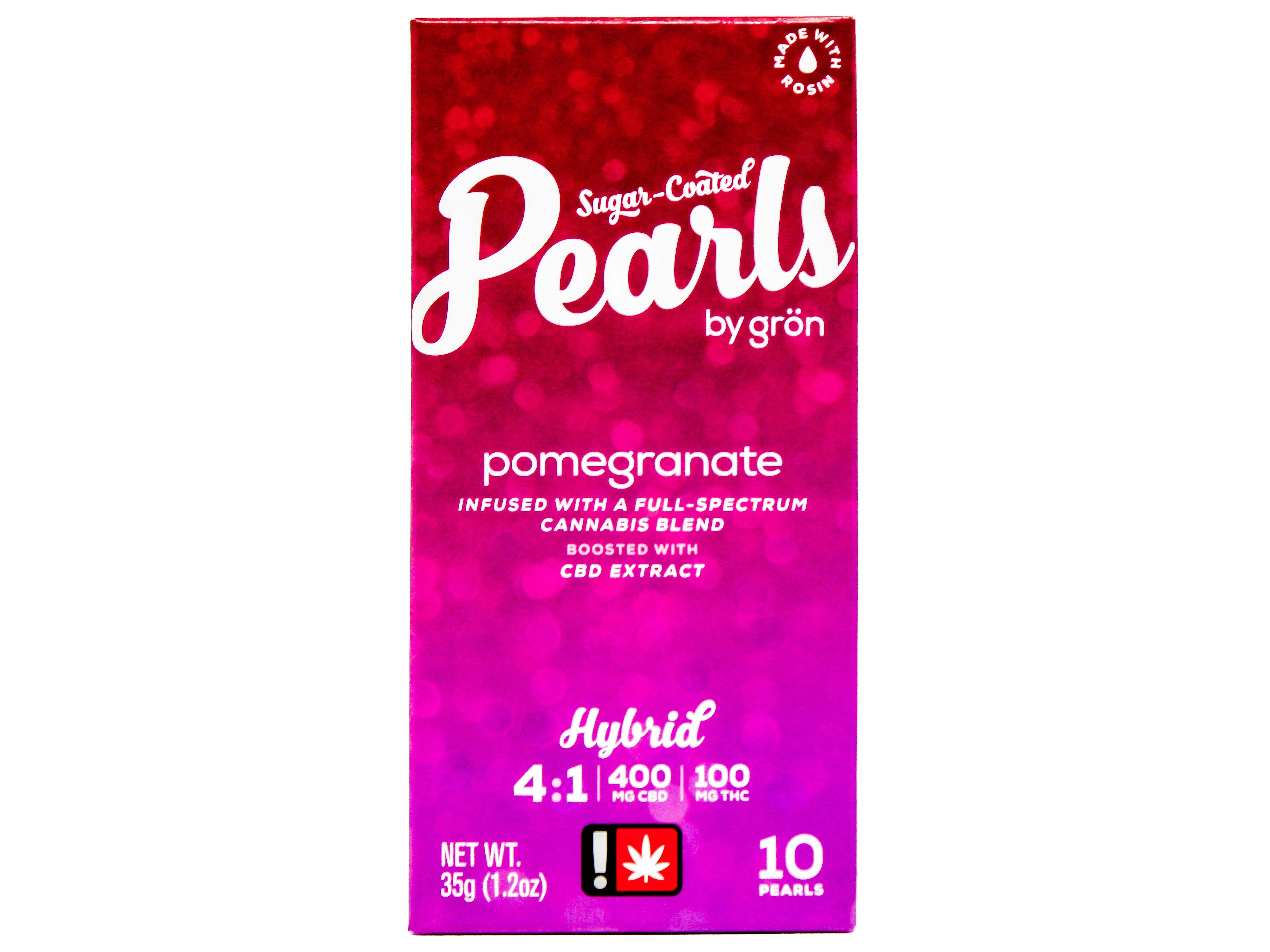 GRN Pomegranate 4:1: GRN Pomegranate 4:1 Pearls Hybrid 500mg 36663 H17|AOF