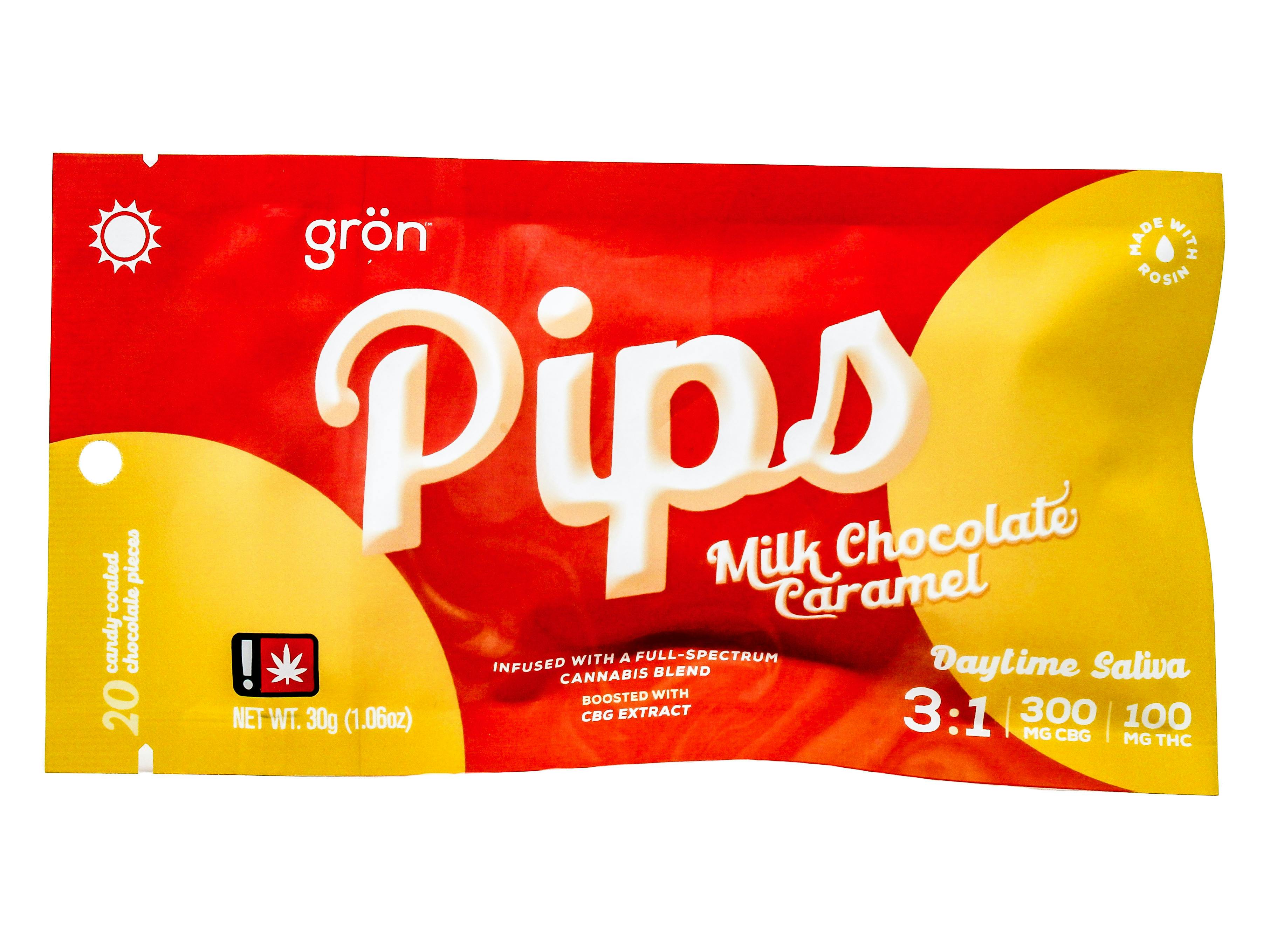GRN Pips Milk: Caramel 43973 E79