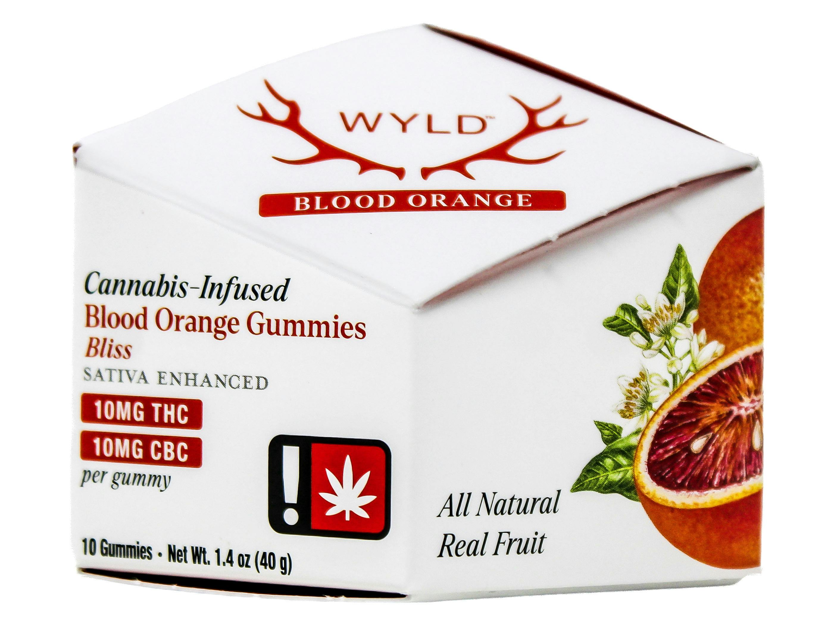 NWC Blood Orange: NWC Blood Orange 1:1 CBC Sativa Gummy 10pk 200mg 45066 E70|AOF