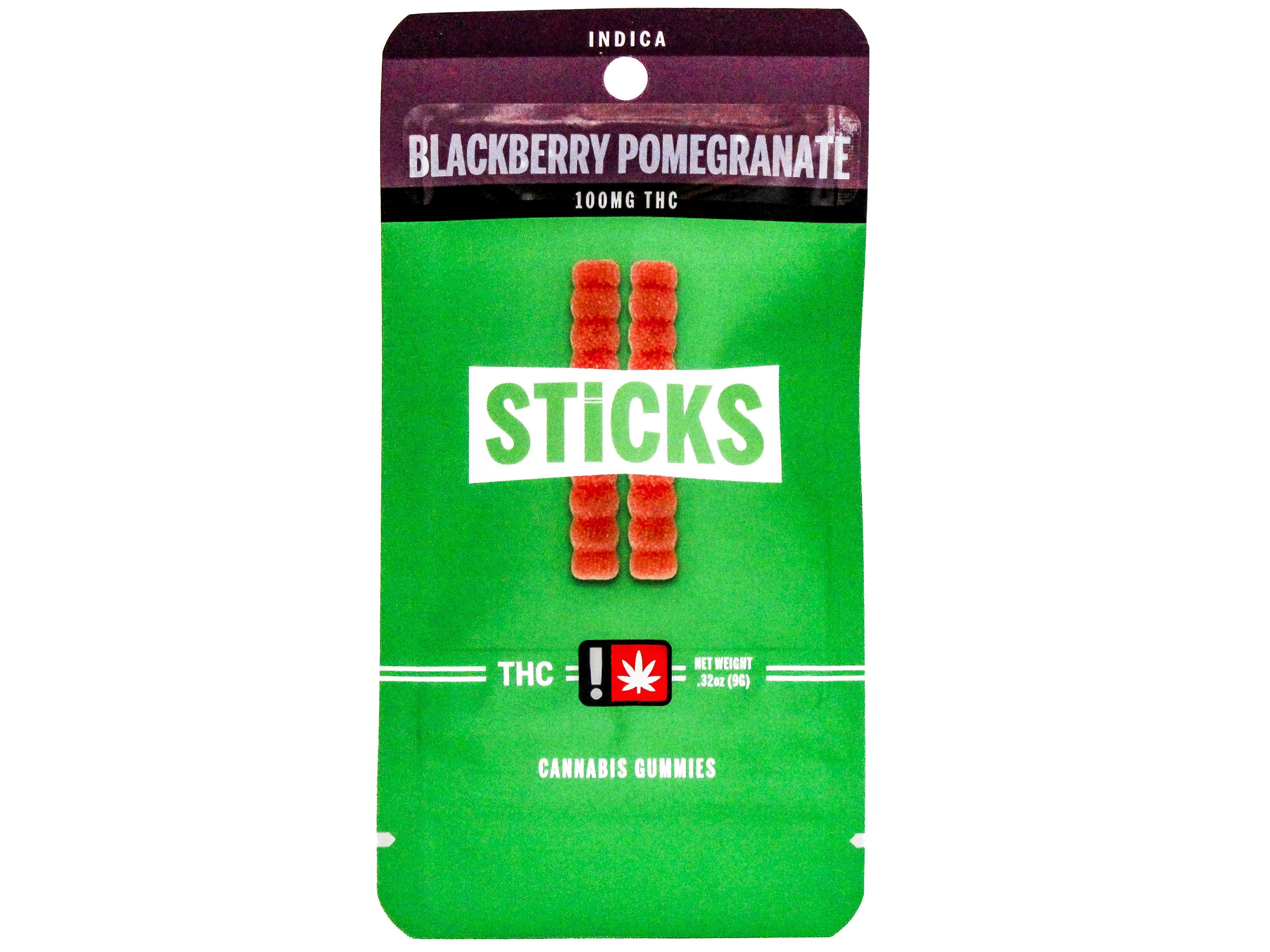 LTM Blackberry Pom 2pk Indica Gummies 100mg 55240 E20|AOF
