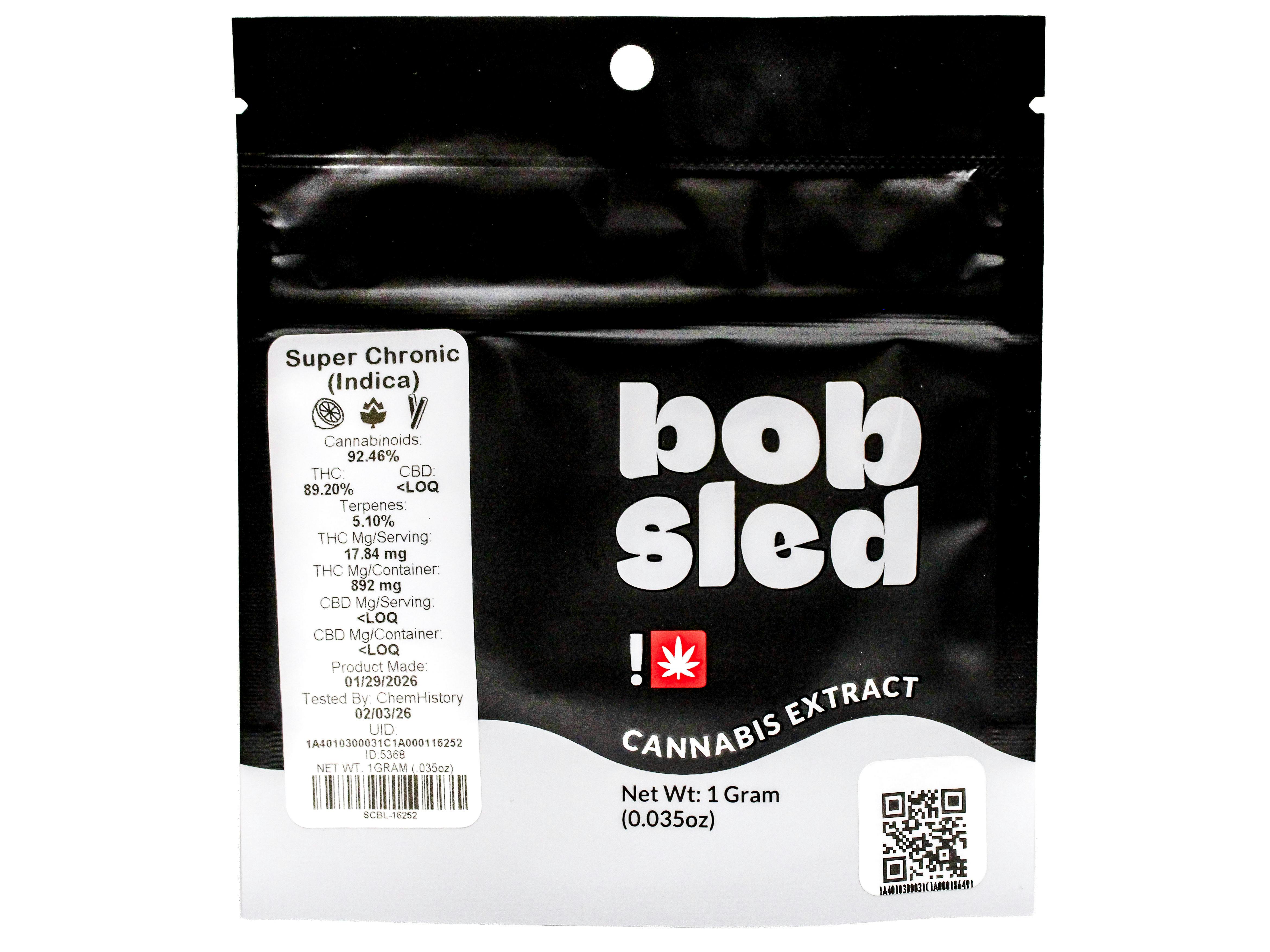 BOB Super Chronic Cart 1g 55462 B36.2|AOF