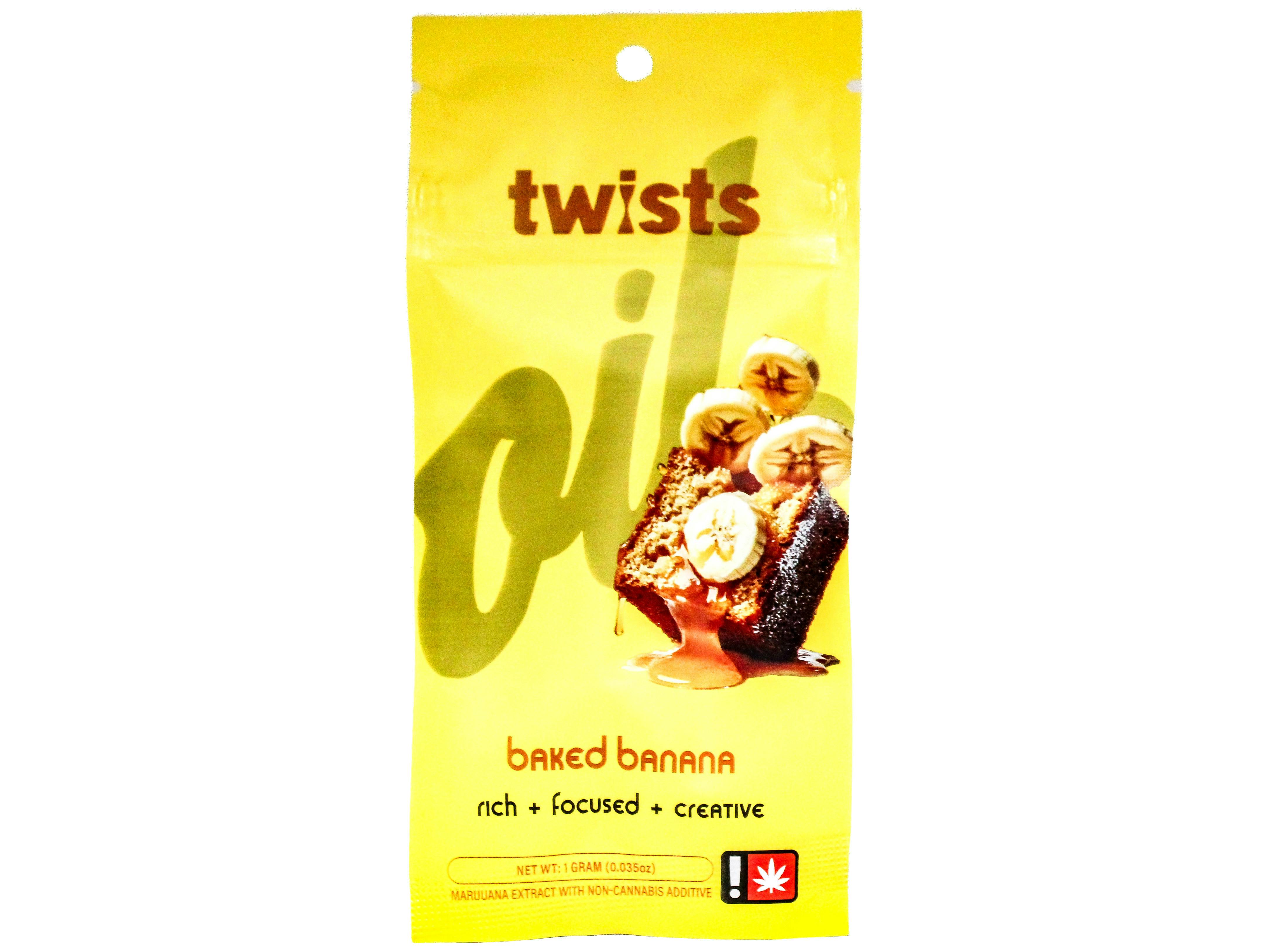 SGO Baked Banana: SGO Baked Banana Distillate Cart 1g 55436 C25.2|AOF