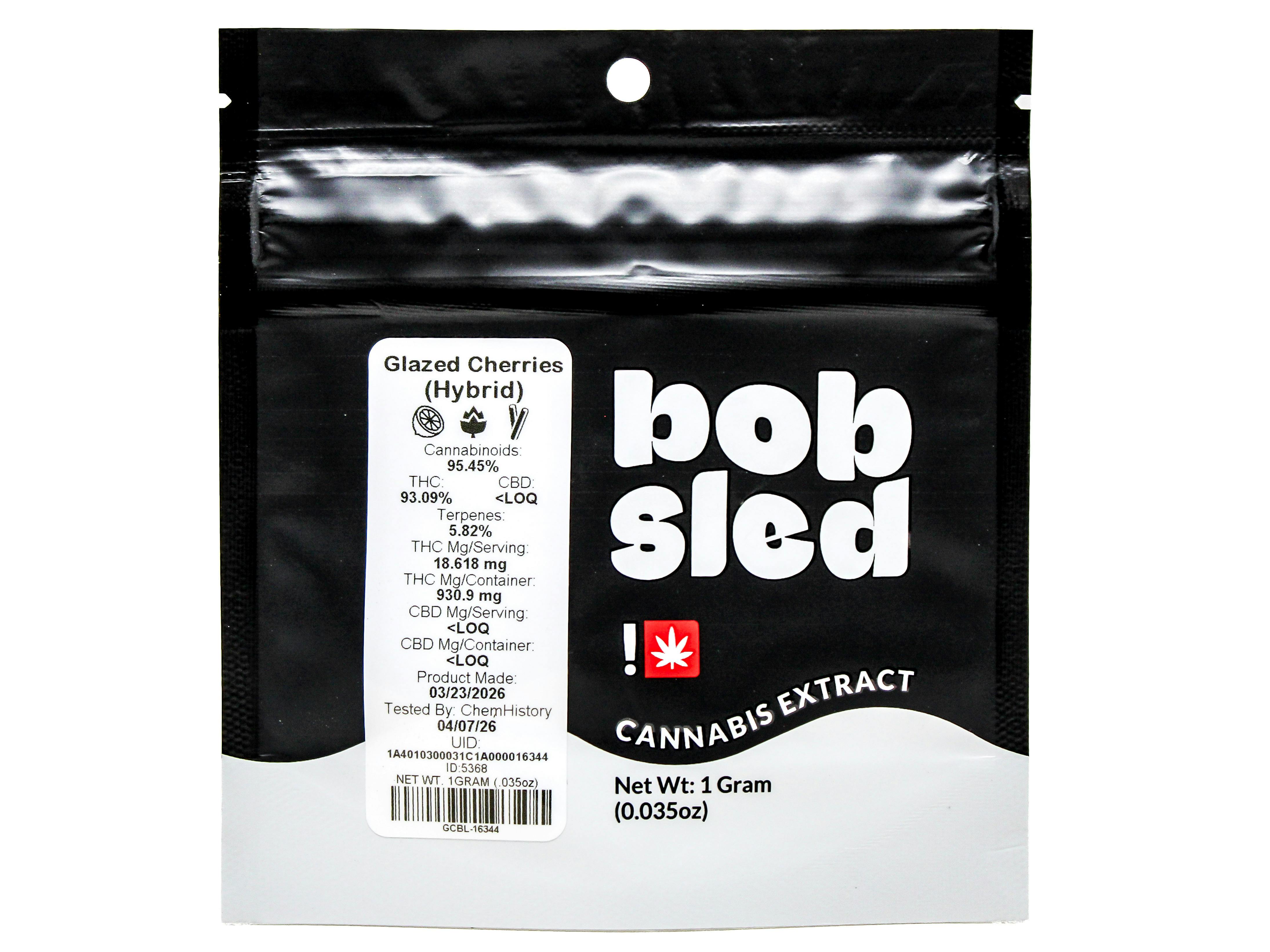 BOB Glazed Cherries Cart 1g 8392057316 B30.3|AOF