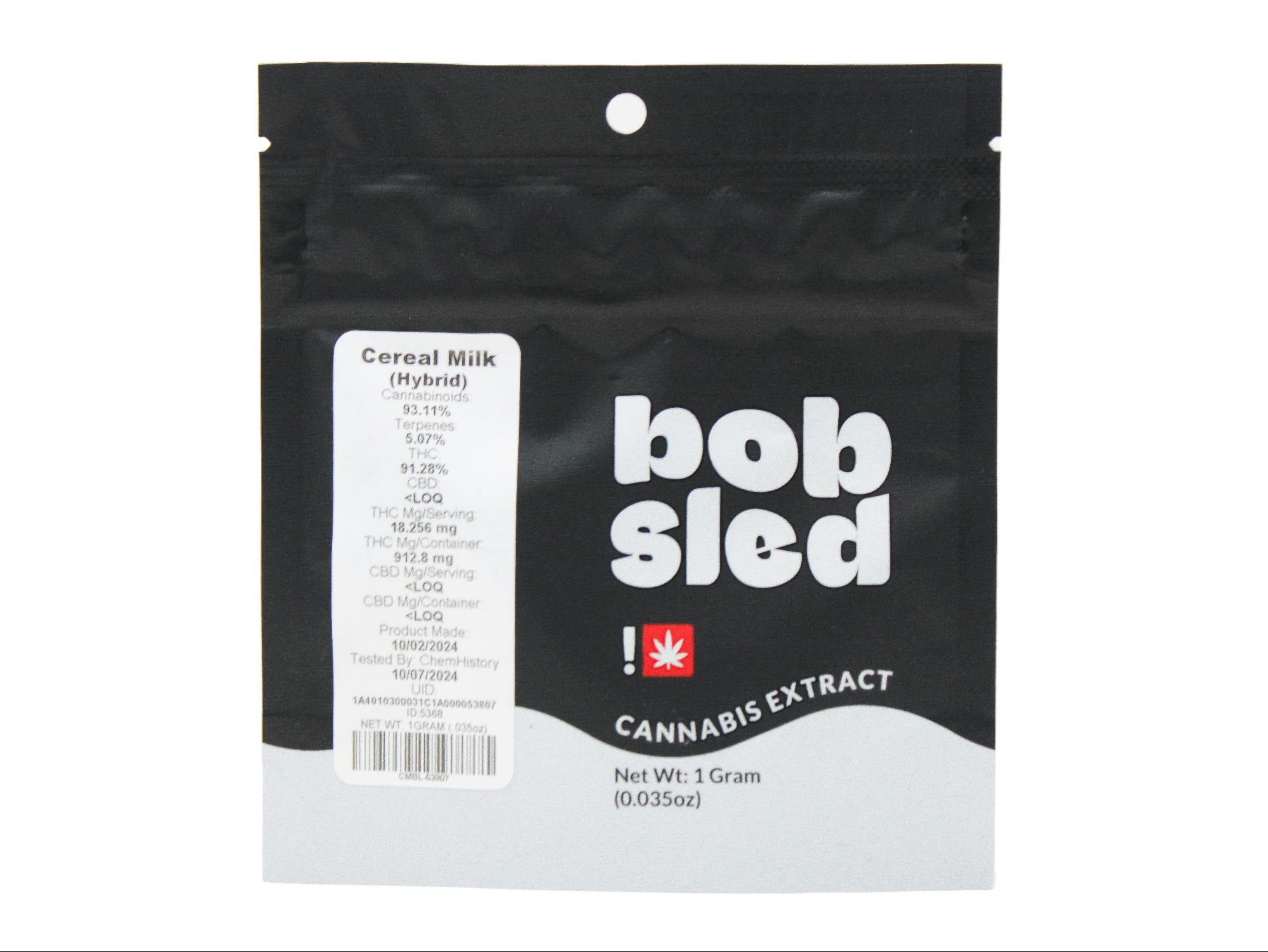 BOB Cereal Milk: 44462 Sw134 A2.1