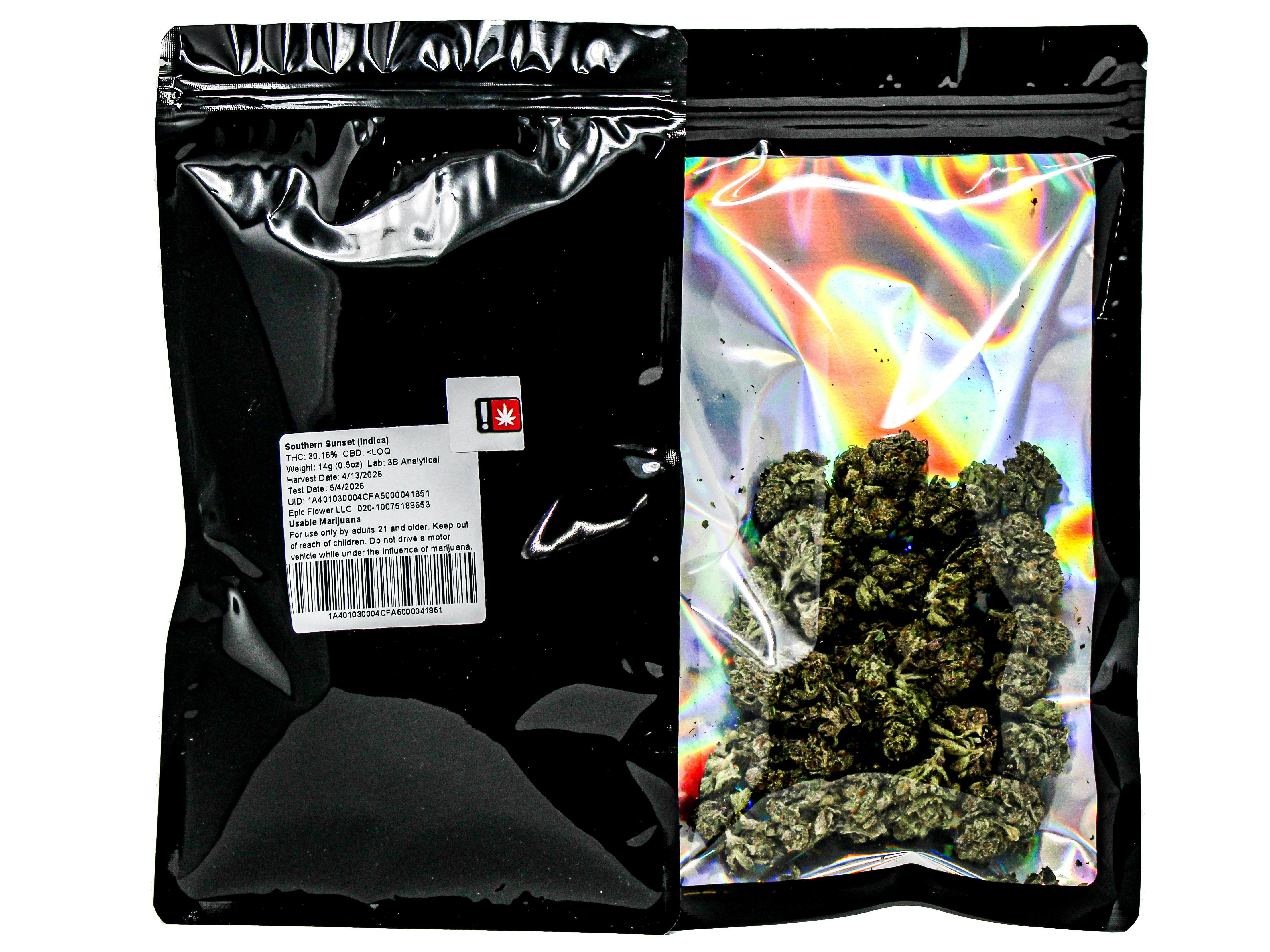 EFL Southern Sunset: EFL Southern Sunset Flower 14g 5307663767 F59|AOF