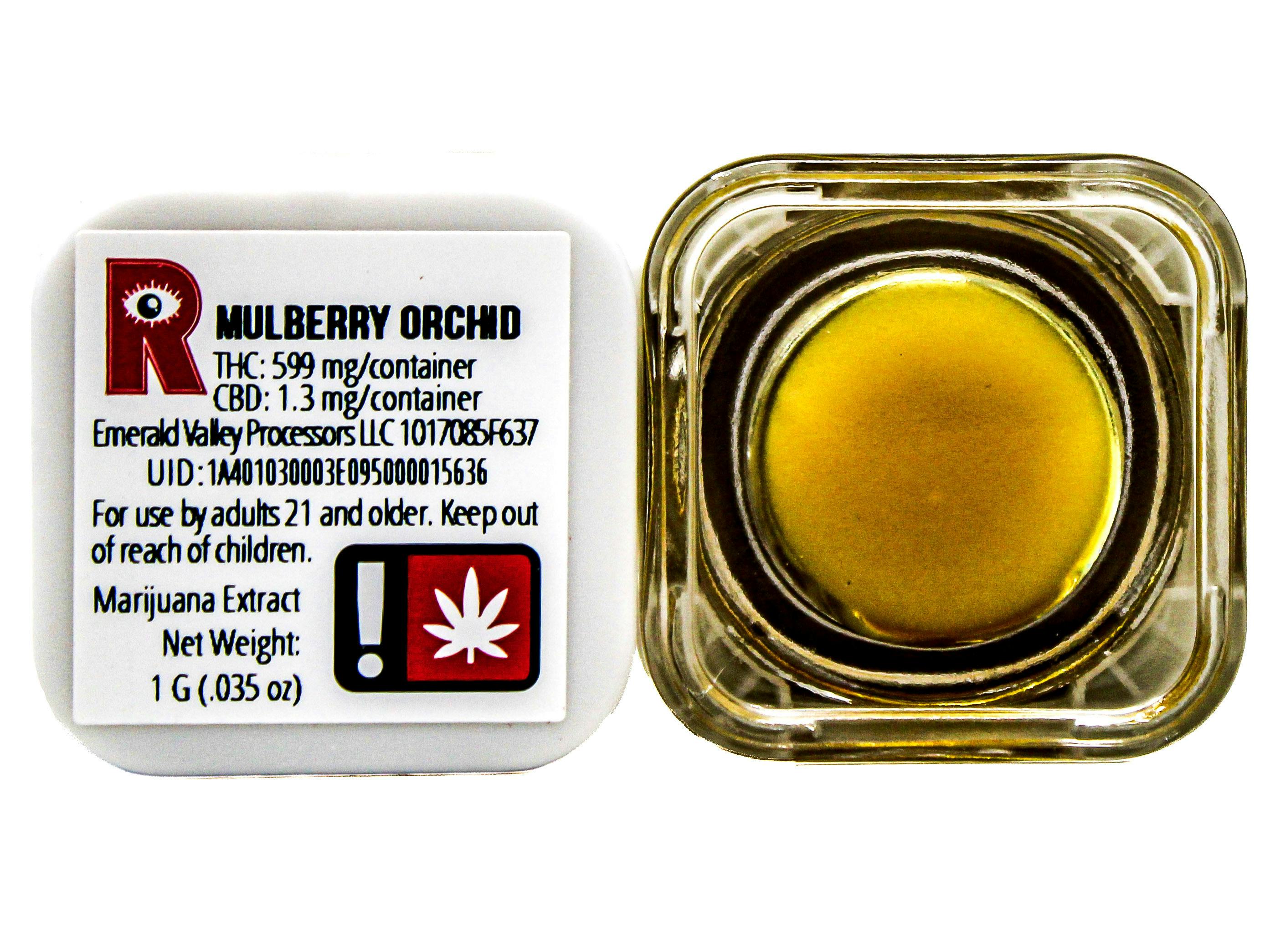 HTF Mulberry Orchid Cured Resin Concentrate 1g 5530410032 B41.3|AOF