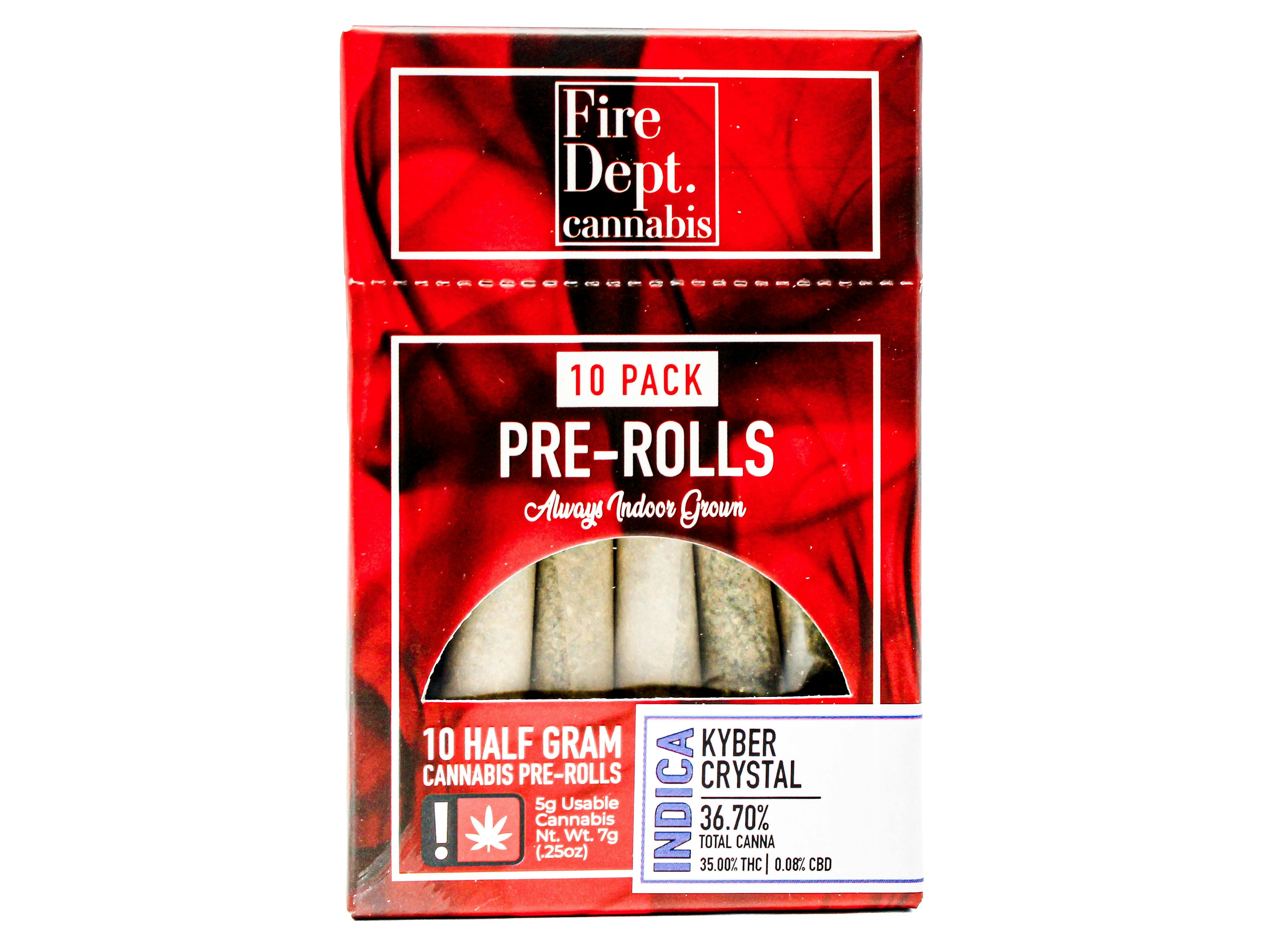 FDC Kyber Crystal Preroll 10pk 5g 47197 F43|AOF