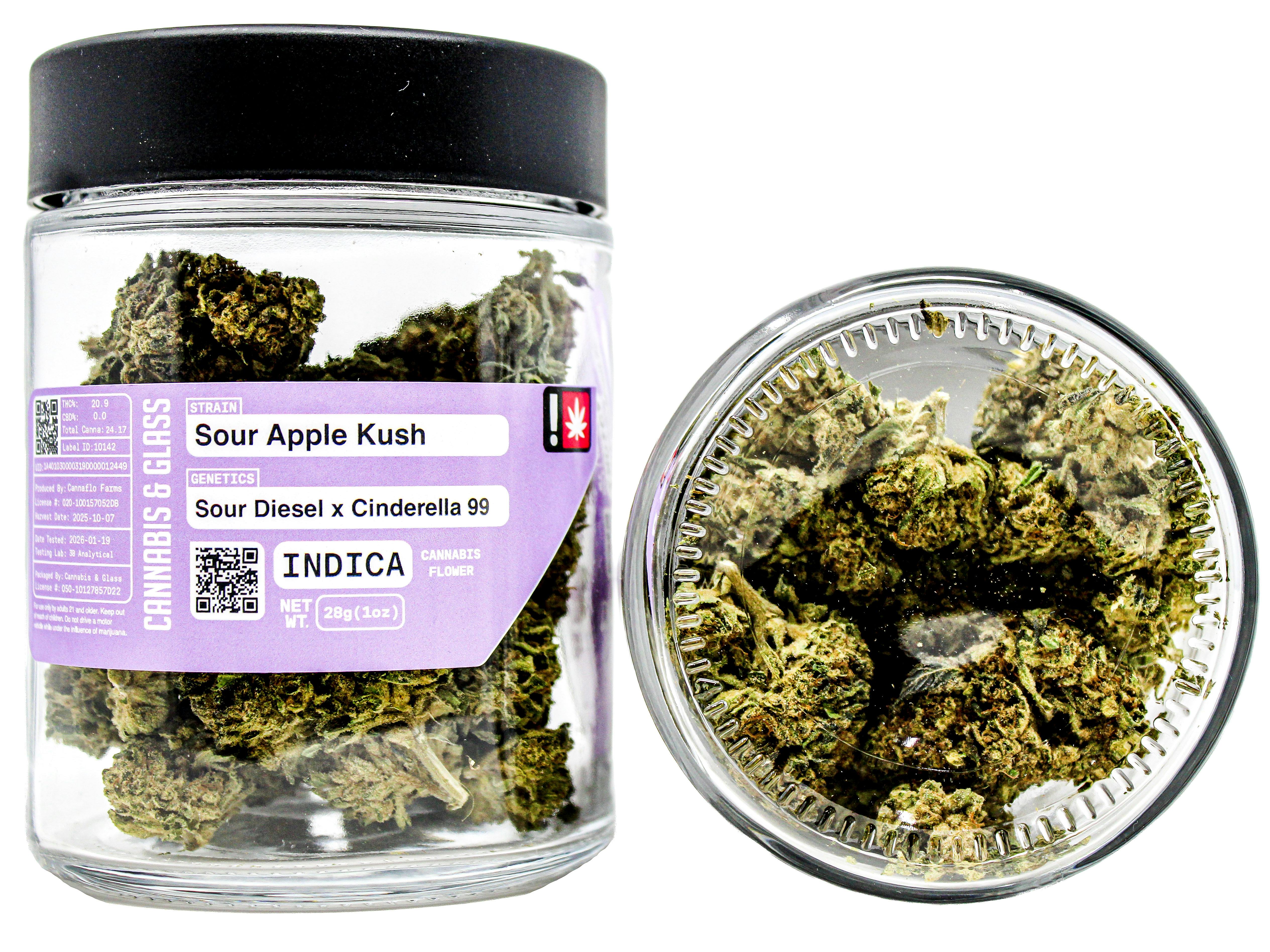C&G Sour Apple: Kush 8161666843 H71