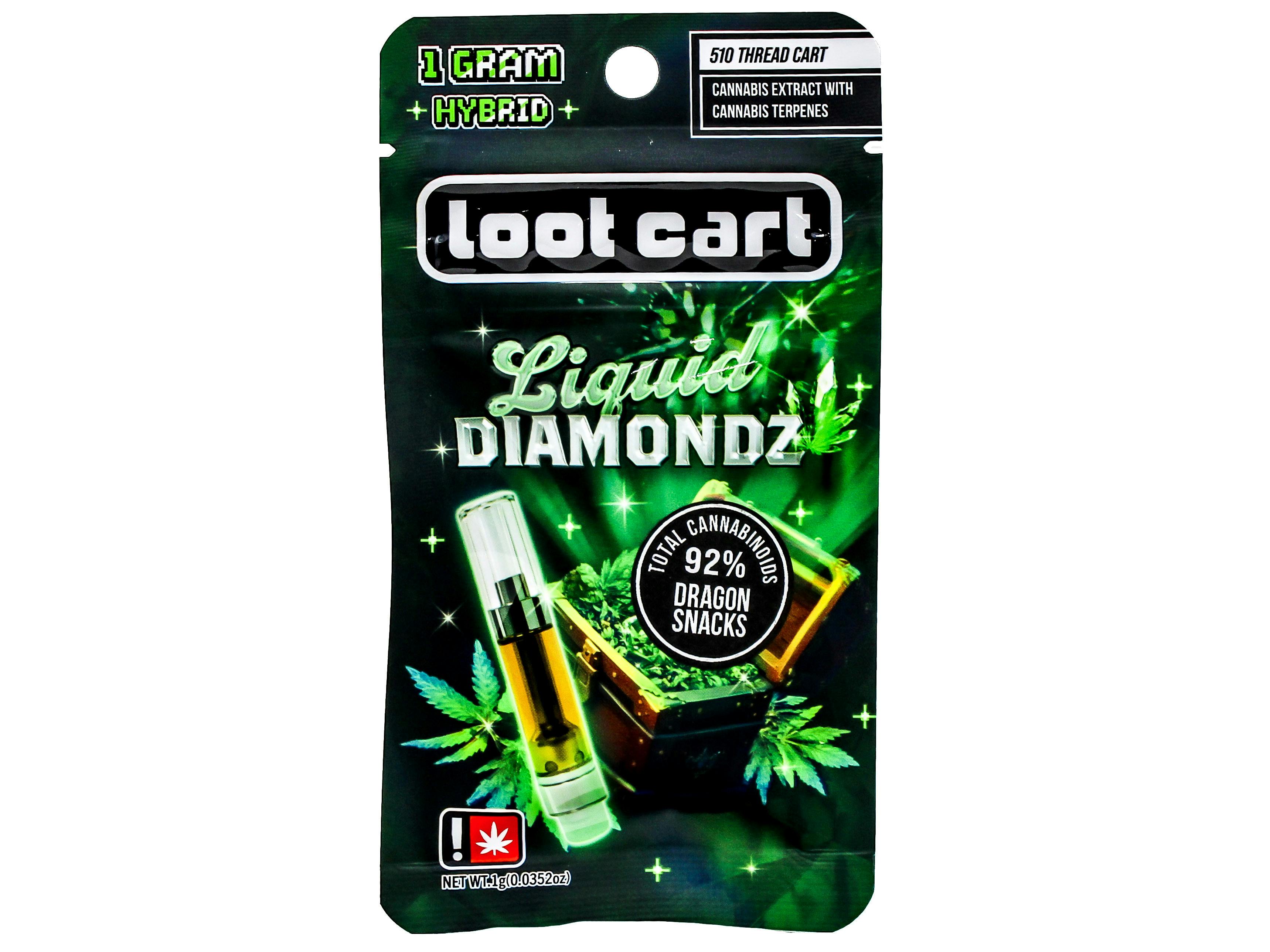SBX Dragon Snacks: SBX Dragon Snacks Liquid Diamonds Cart 1g 9958208206 C44.3|AOF