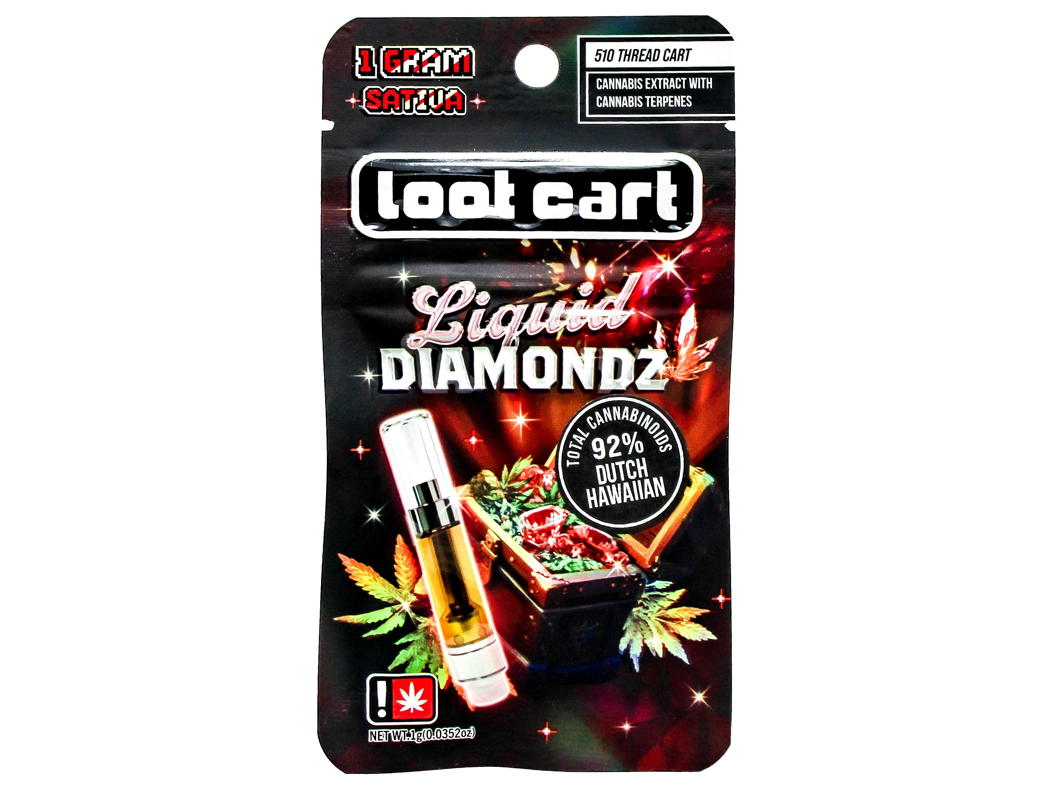 SBX Dutch Hawaiian: SBX Dutch Hawaiian Liquid Diamonds Cart 1g 2280829298 C45.1|AOF