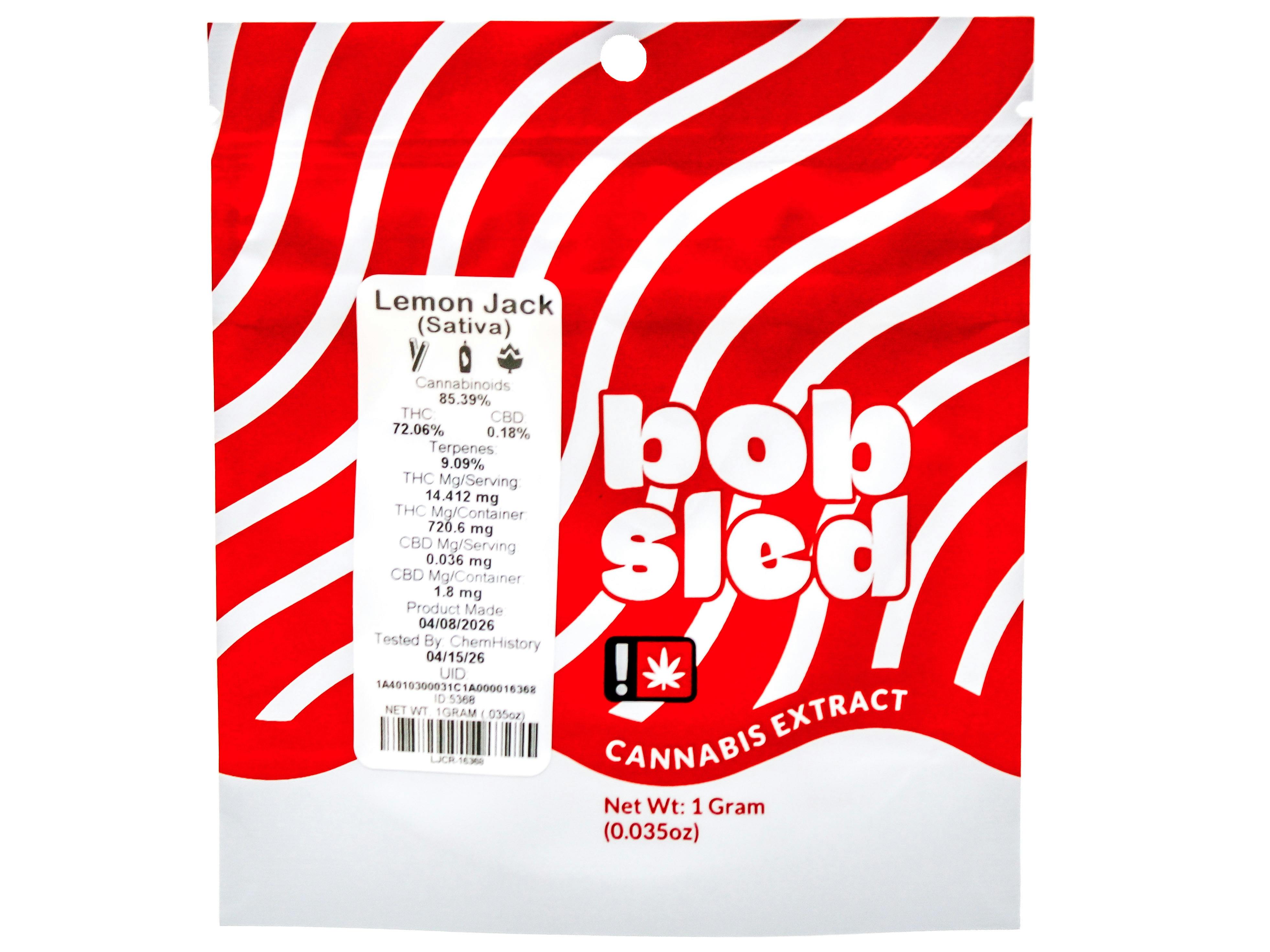 BOB Lemon Jack Cured Resin Cart 1g 4400475837 B37.2|AOF