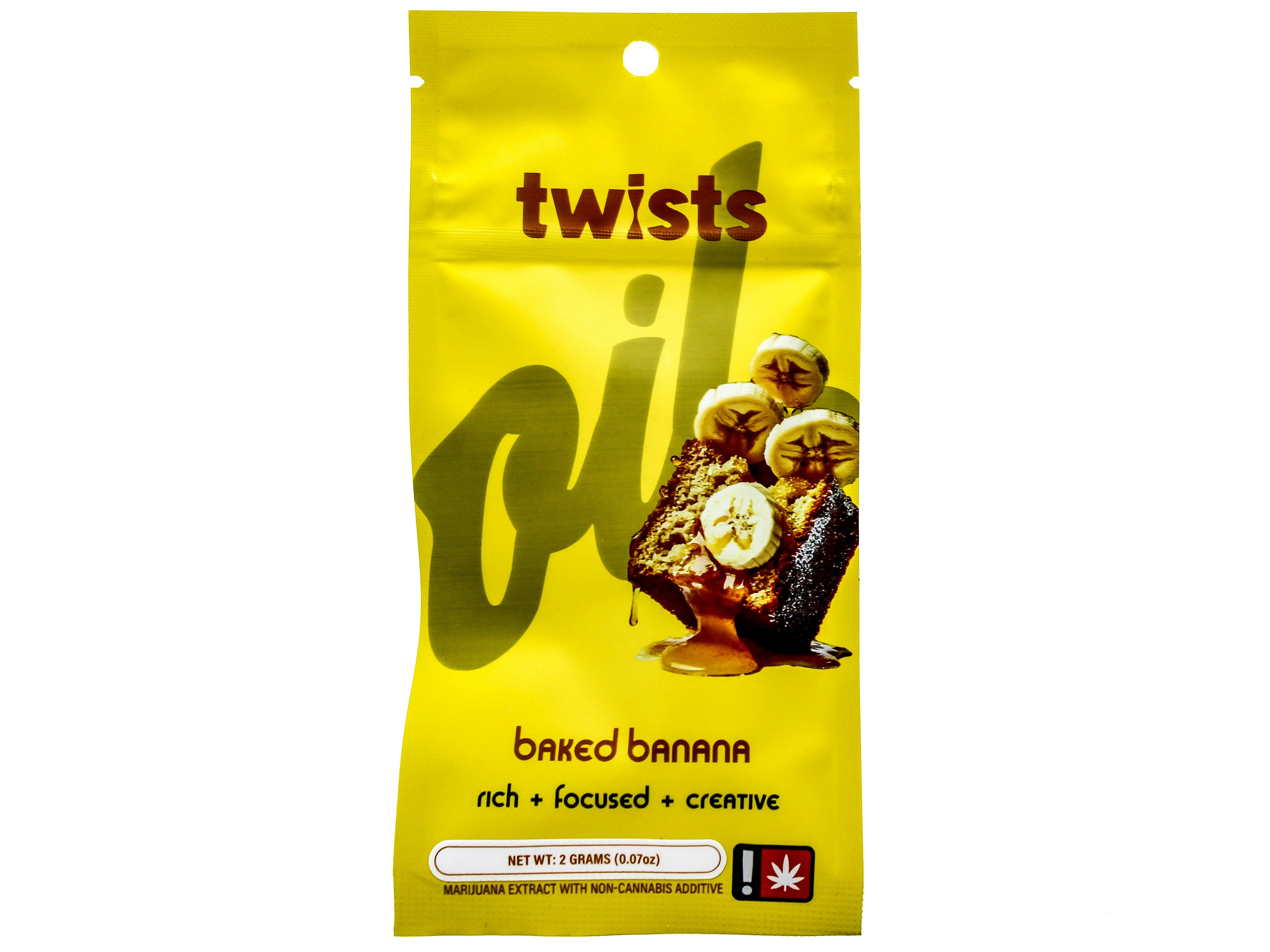 SGO Baked Banana 2pk Distillate Cart 2g 2413643969 A37.1|AOF