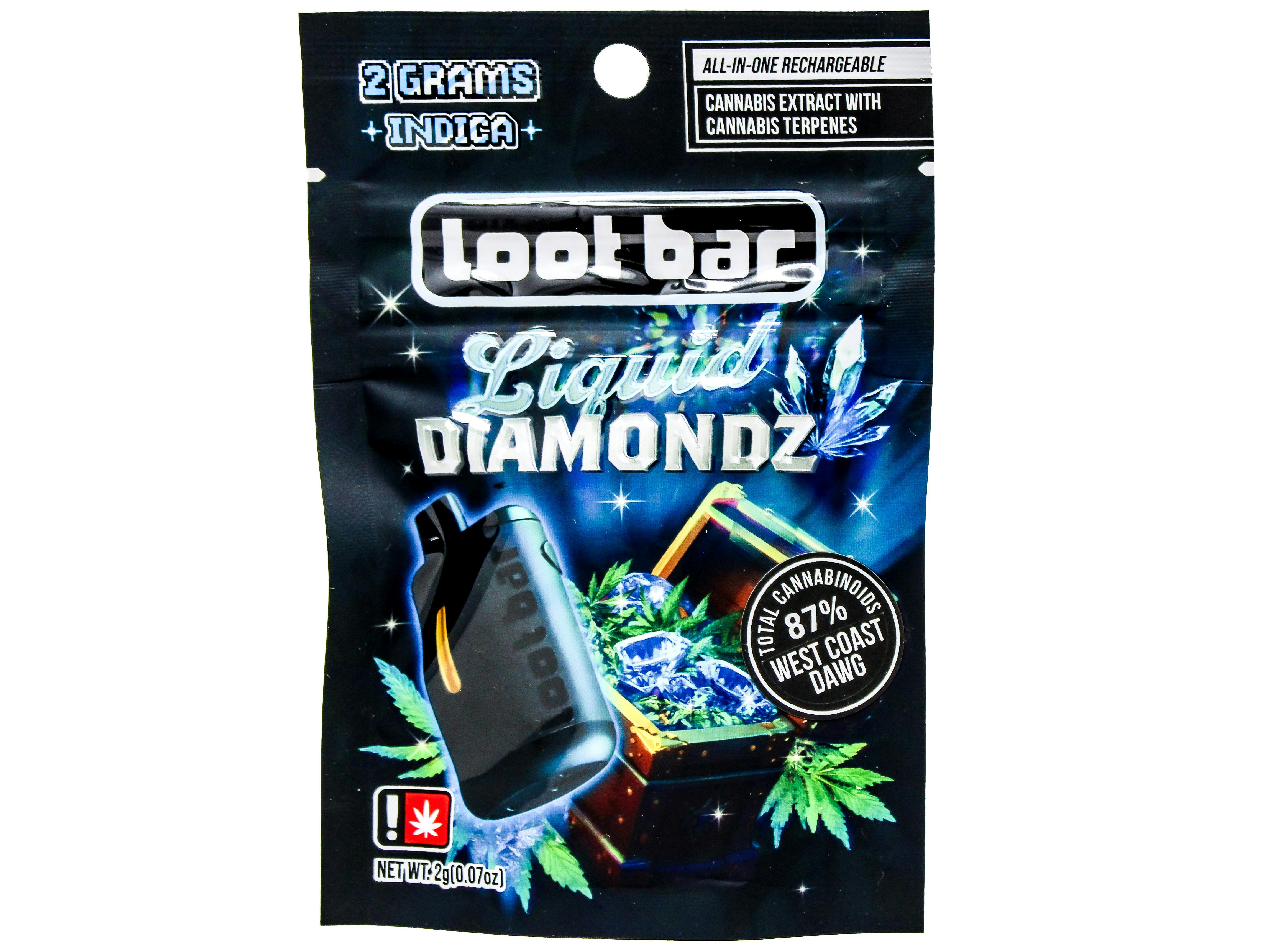 SBX West Coast Dawg Disposable Cart 2g 6750869034 B18.3|AOF